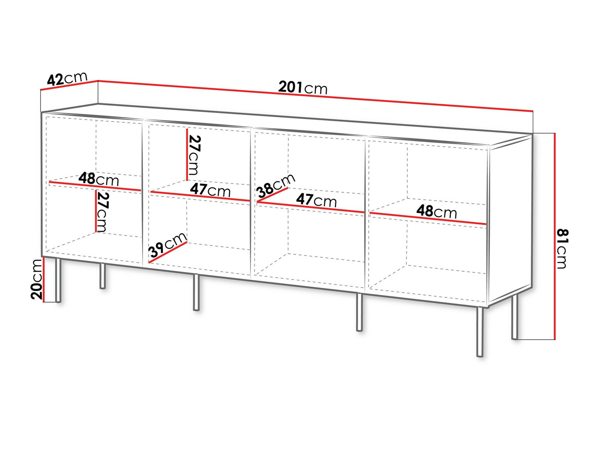 Szekrény Melala 101
