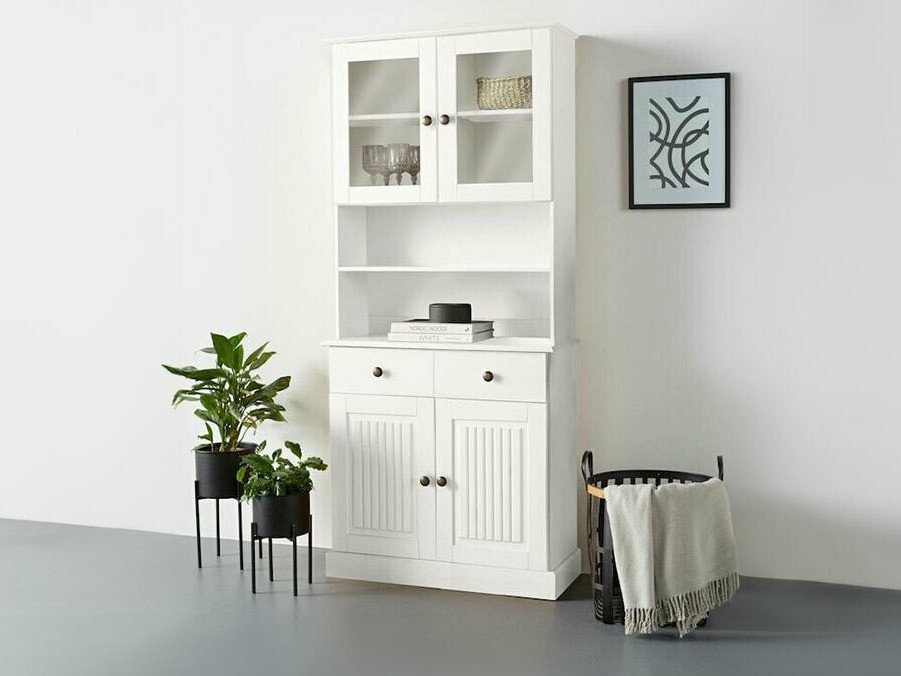 Könyvespolc Caltola 105 (Fehér)