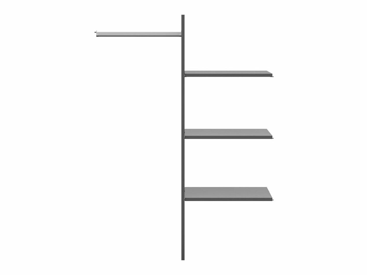 Könyvespolcok Sordoro 121 (Grafit)