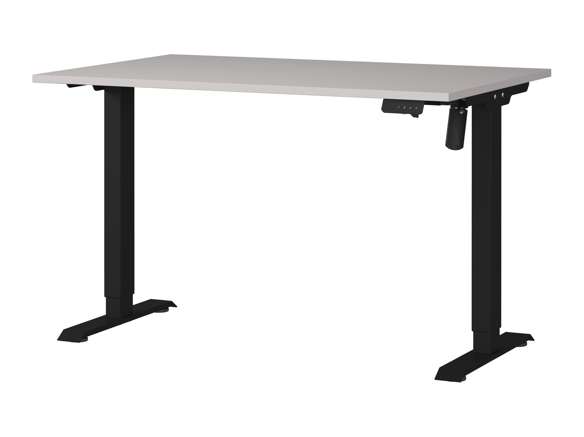 Állítható magasságú íróasztal Lartesi 115 (Kasmír + Fekete)