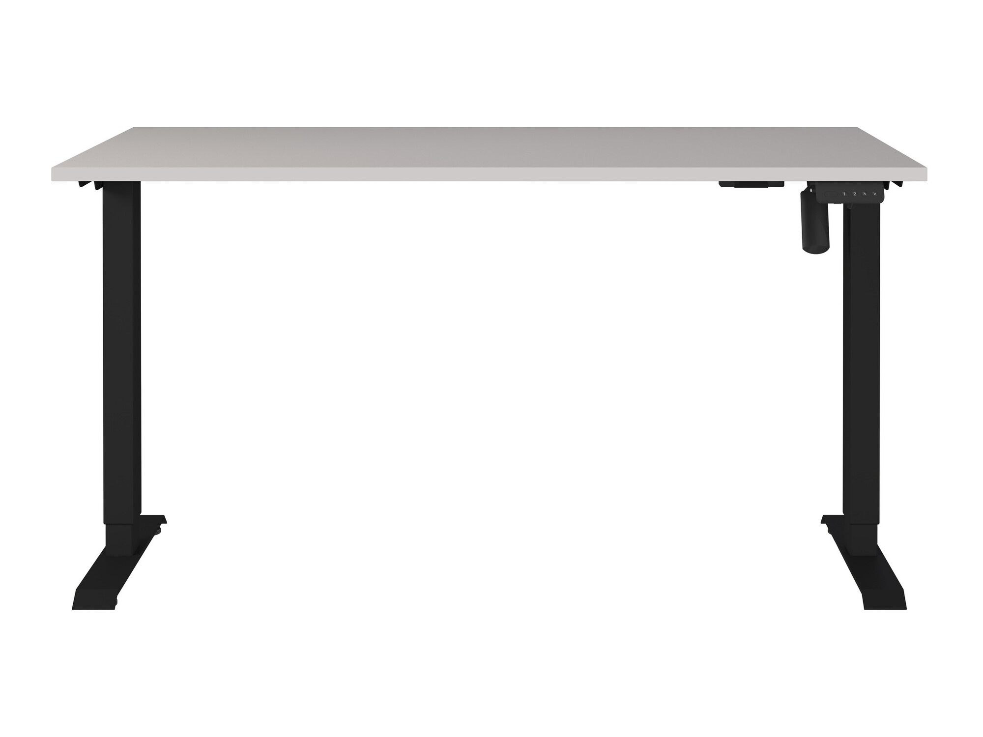 Állítható magasságú íróasztal Lartesi 116 (Kasmír + Fekete)