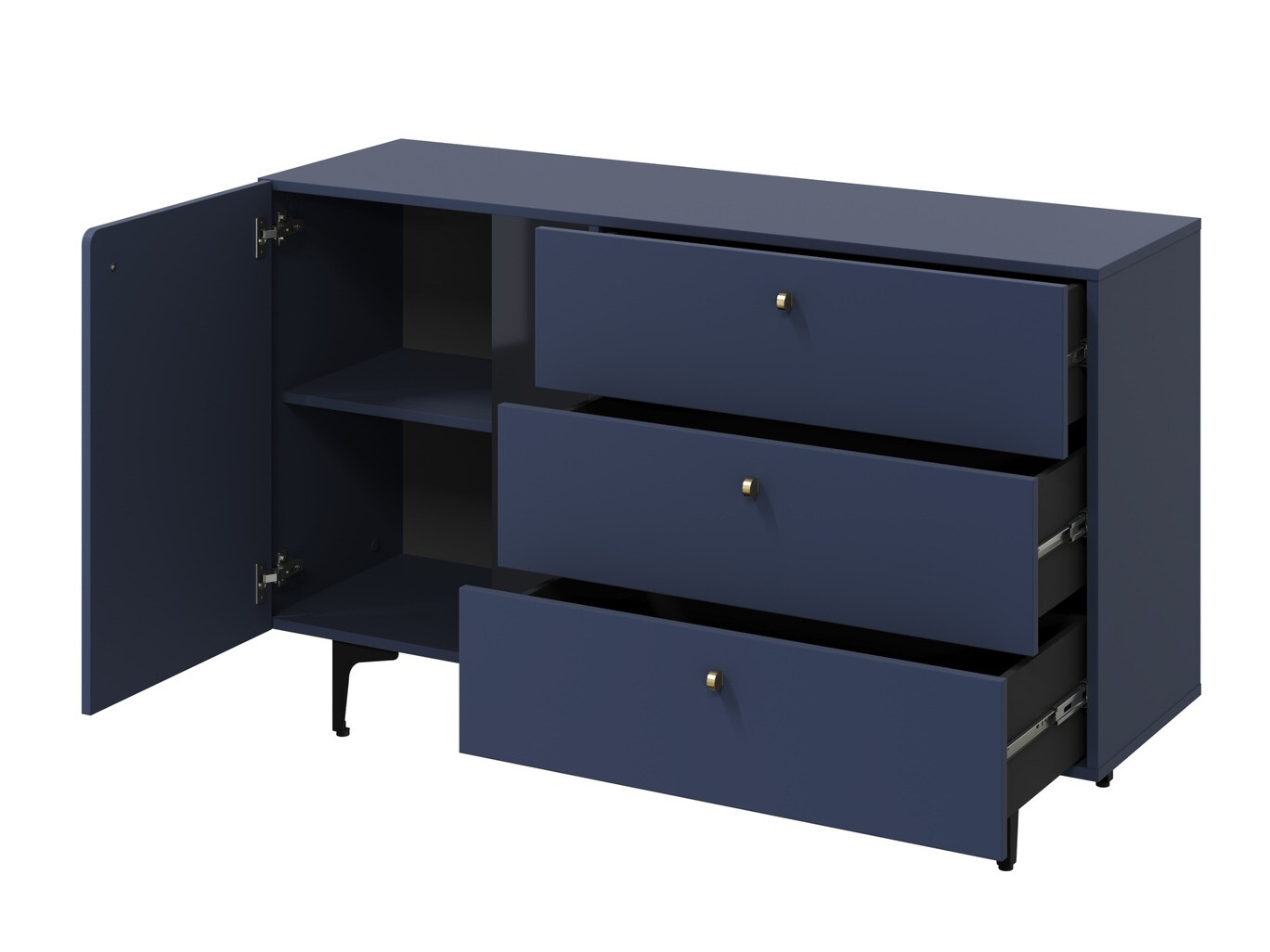 Komód Fresno AF103 (Kék)