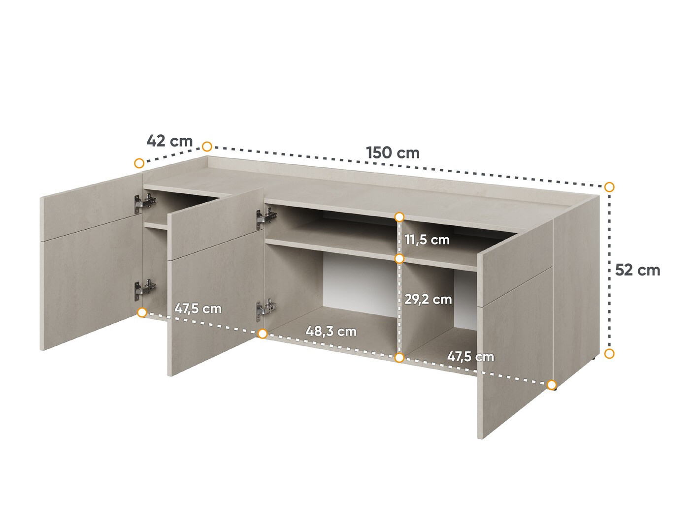 Szekrény Orlbale 133