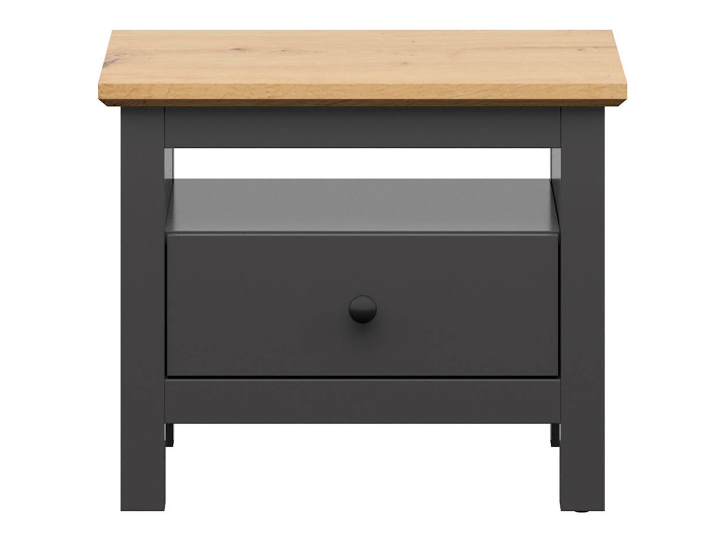 Éjjeliszekrény Sordoro 100 (Grafit + Artisan tölgy)