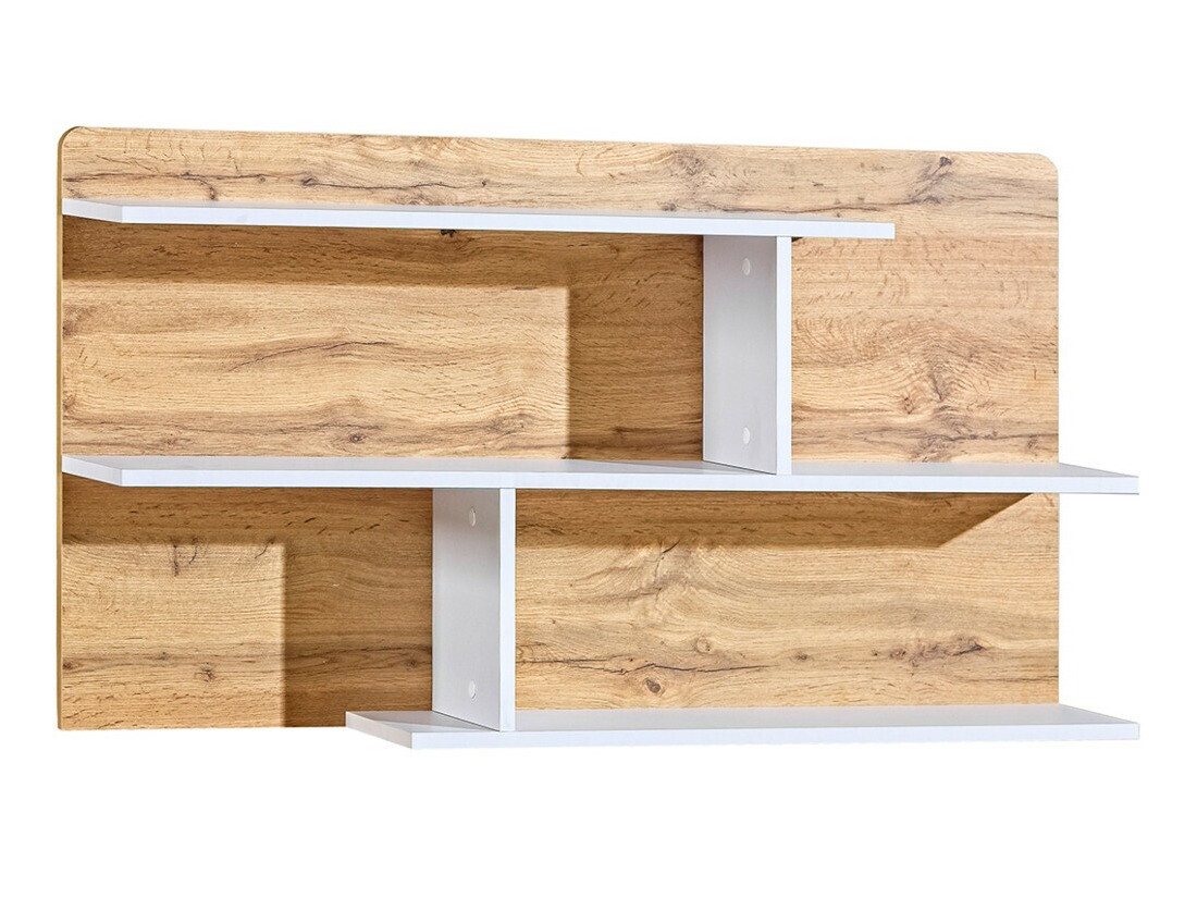 Fali polc Evaropha 111 (Wotan tölgy + Fehér)