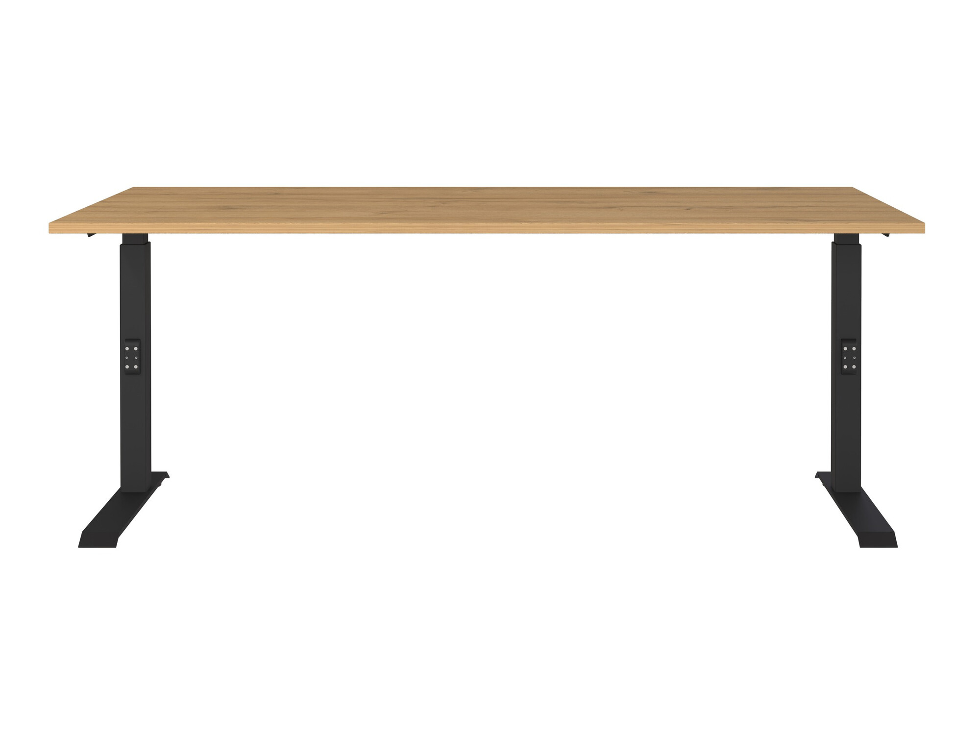 Íróasztal Eliromo 124 (Grandson tölgy + Fekete)