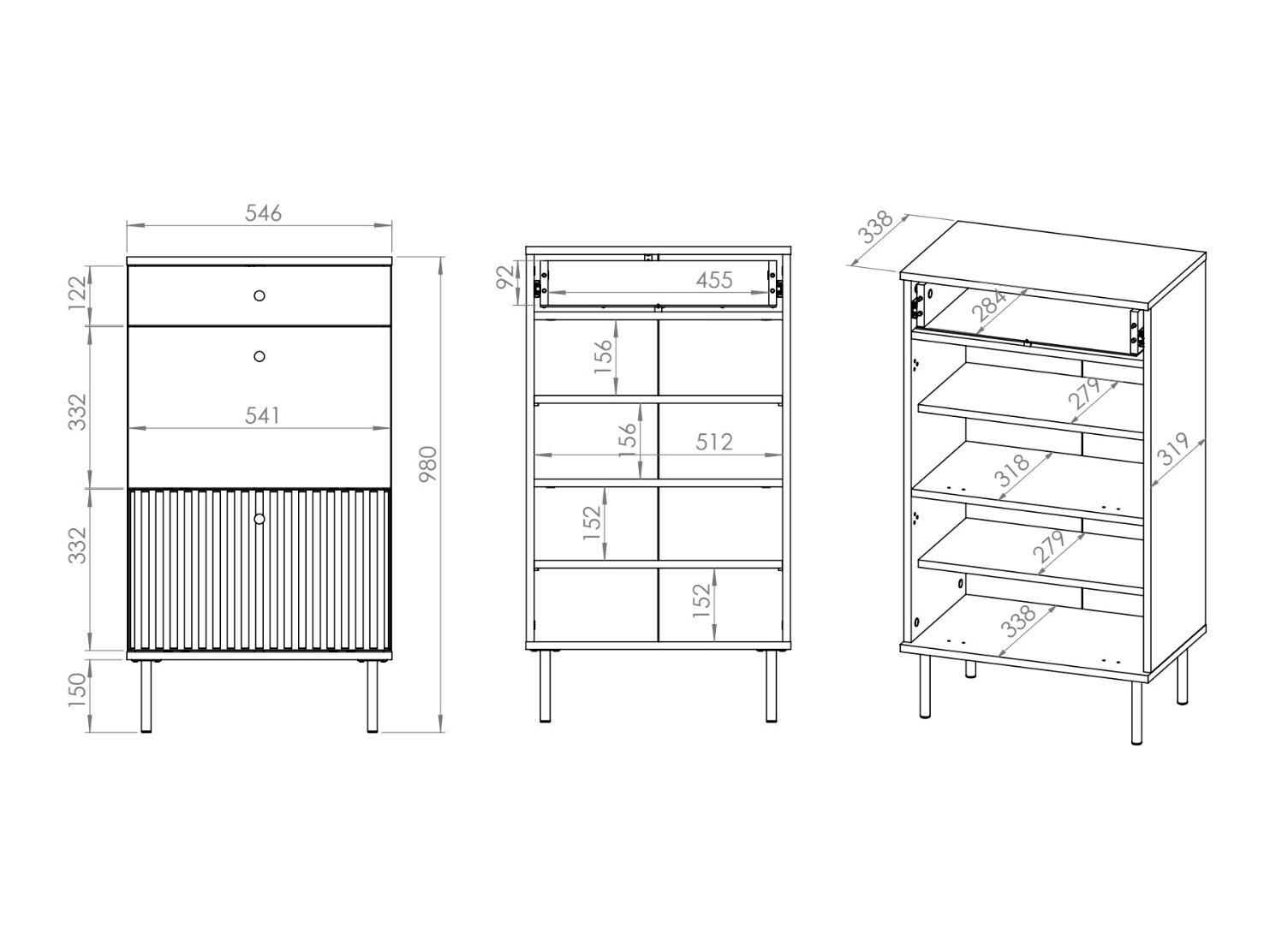 Cipőtároló Marmeli 114
