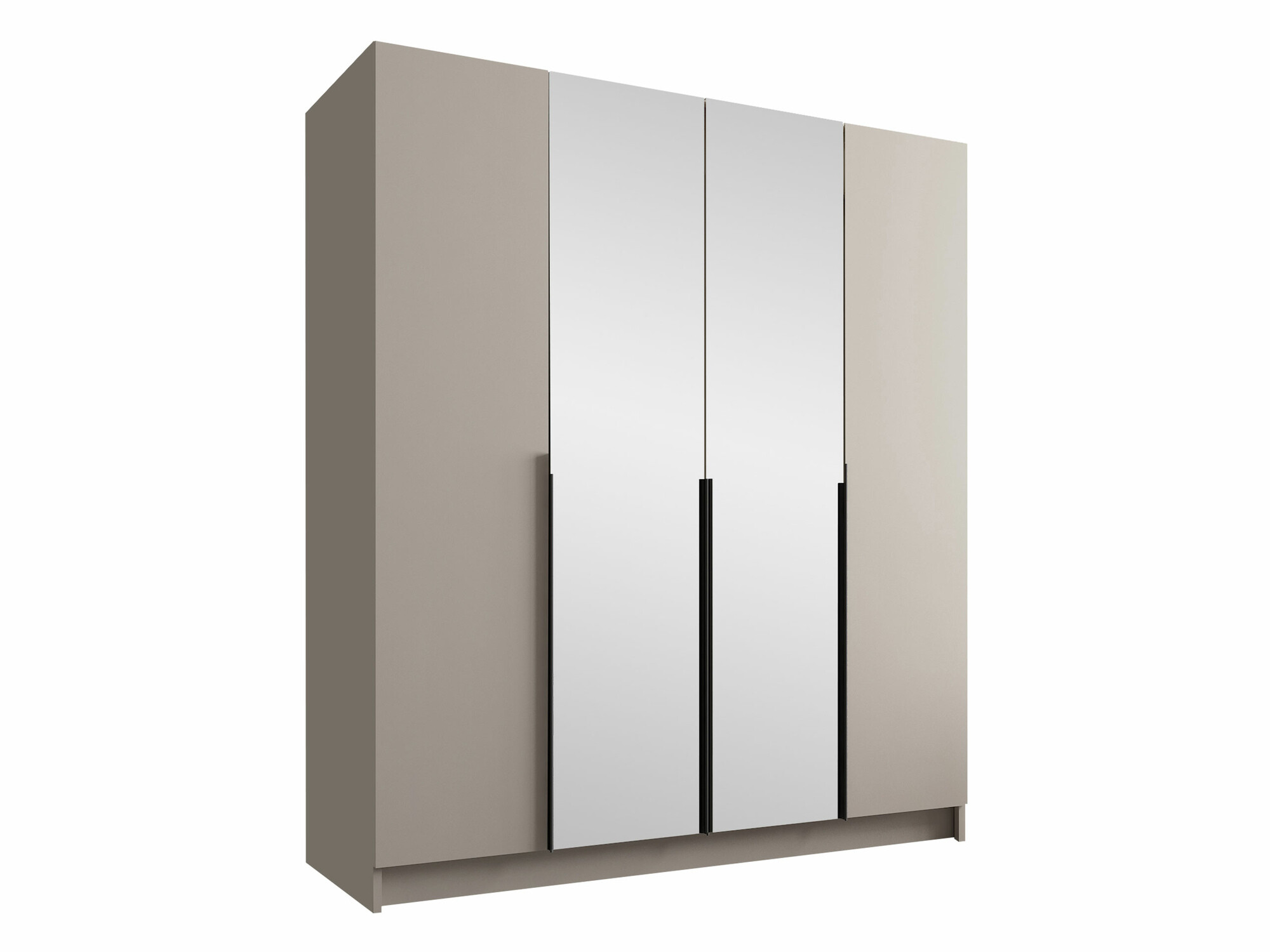 Gardróbszekrény Closico Navor II (Kasmír + Fekete)