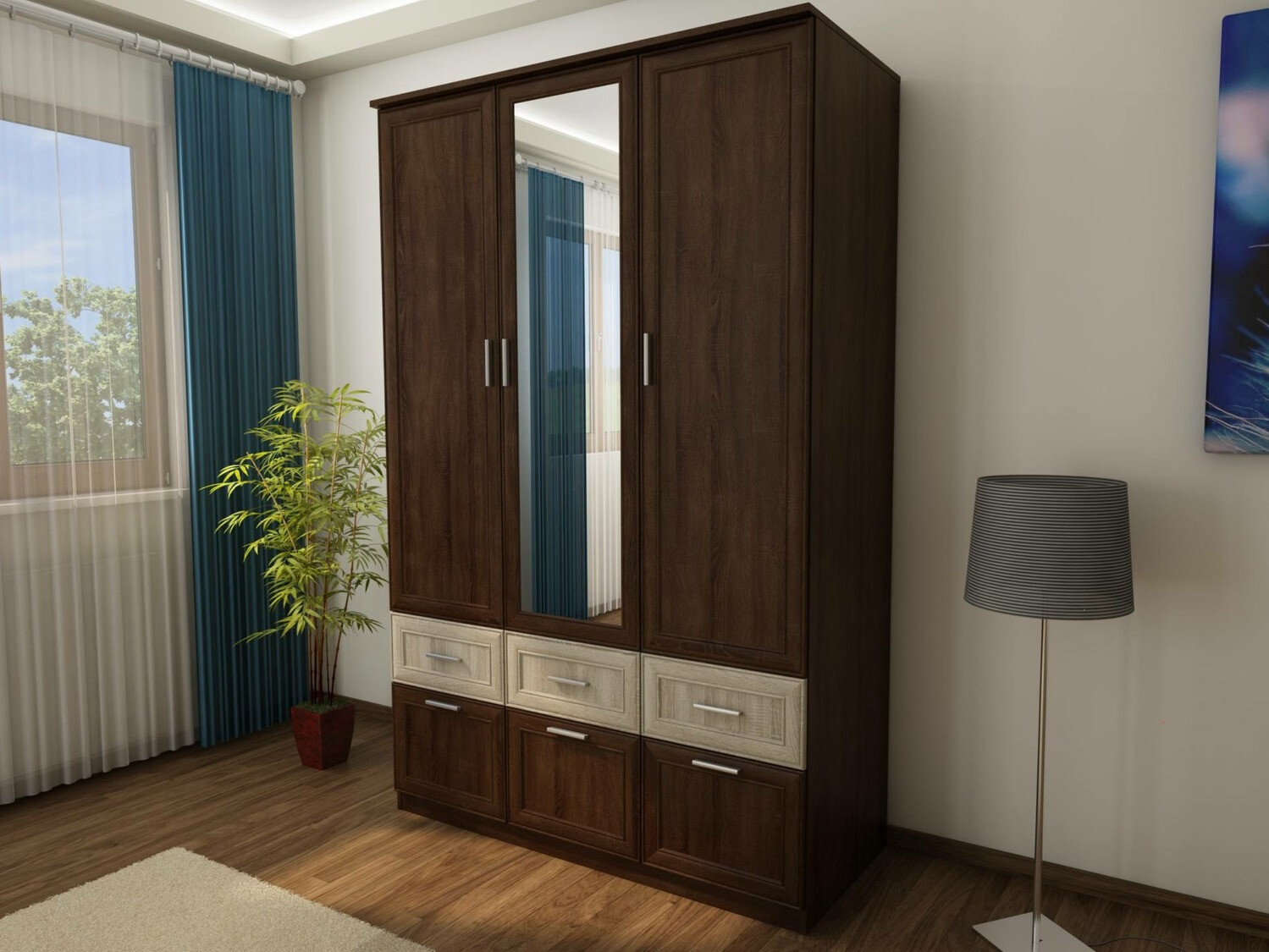 Gardróbszekrény Lexington 123