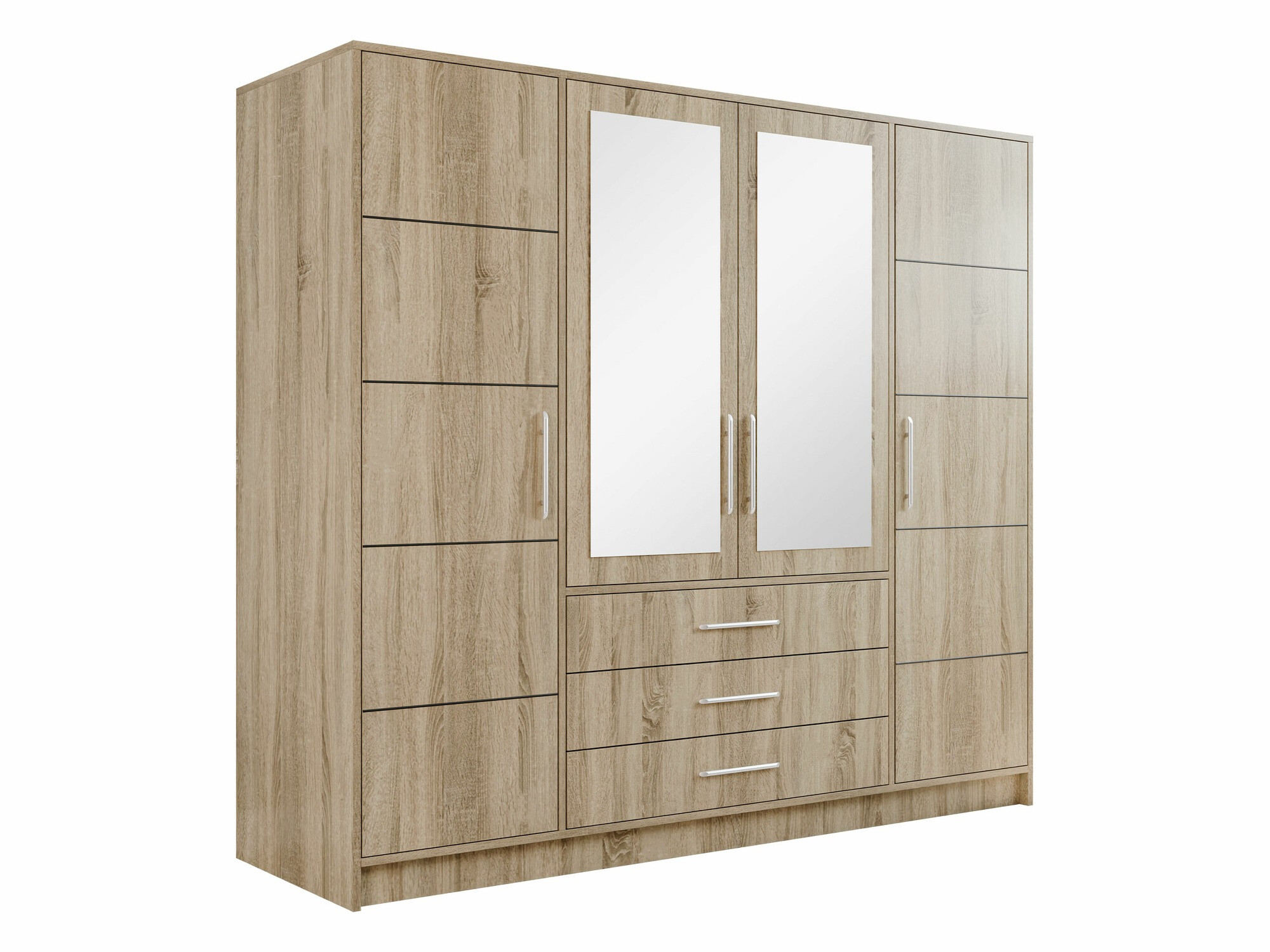 Gardróbszekrény Dortivu 154 (Sonoma tölgy)