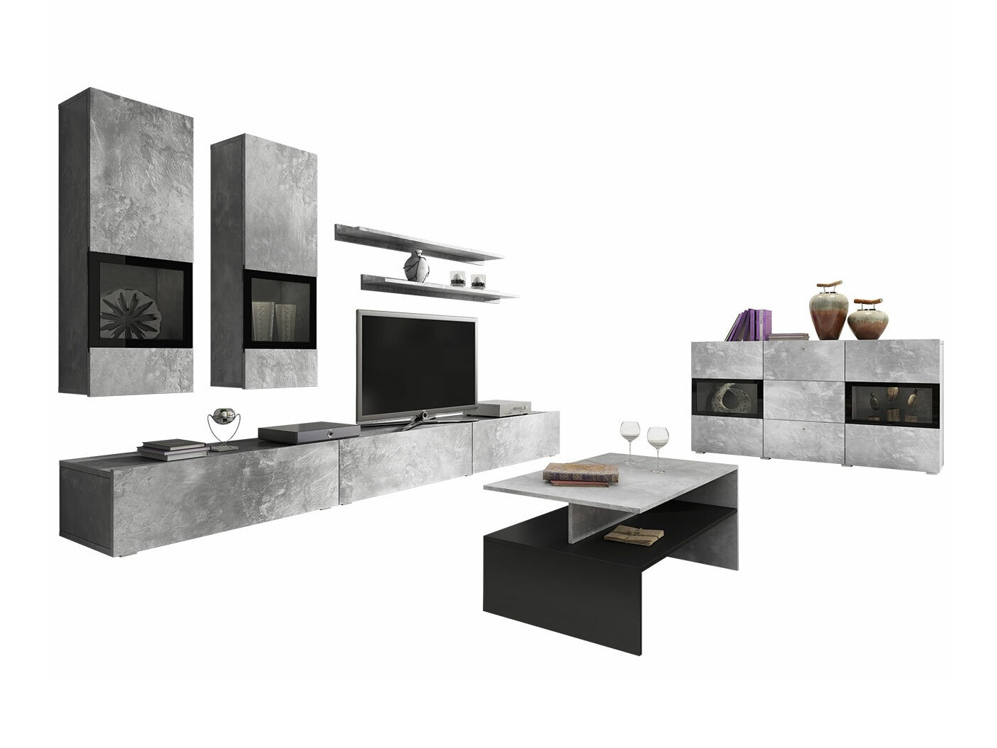 Nappali szett Serodeu 104 (Beton)