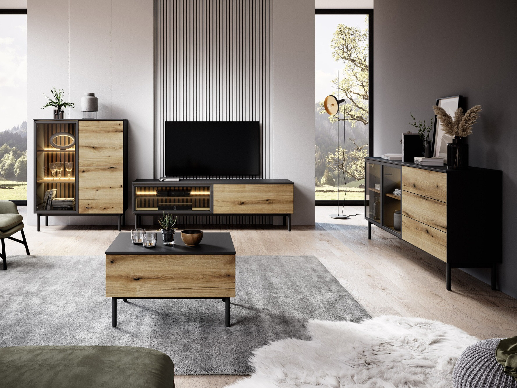 TV-állvány Livmave 104