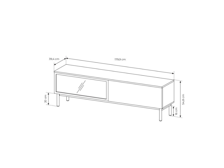 TV-állvány Livmave 105