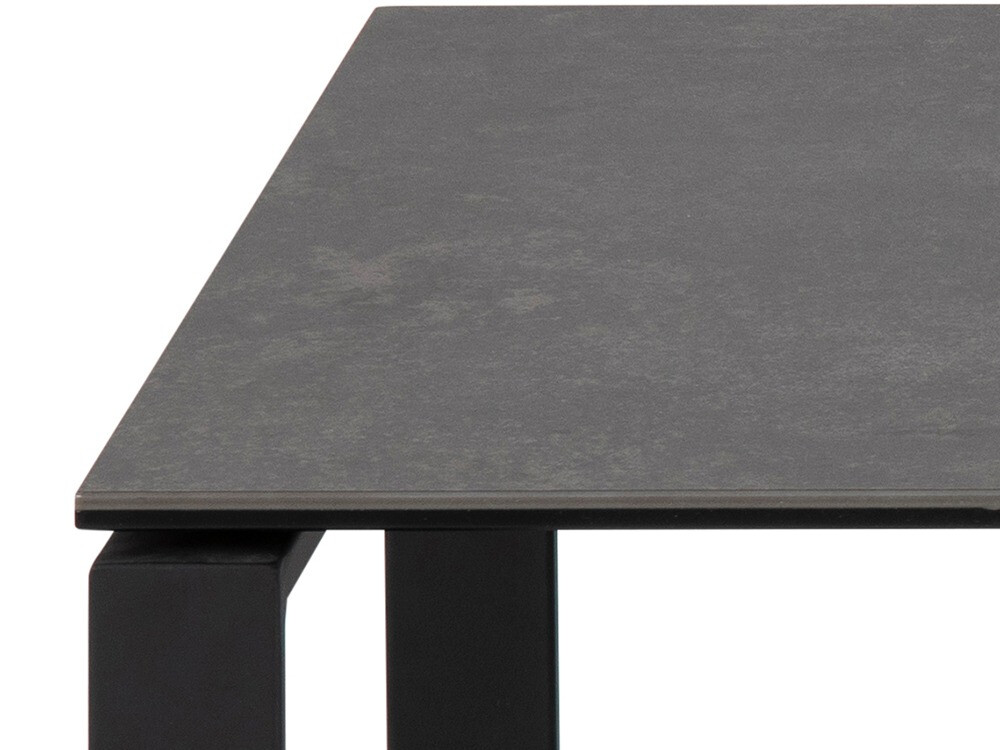 Dohányzóasztal szett Norsica 421 (Sötétszürke + Fekete)