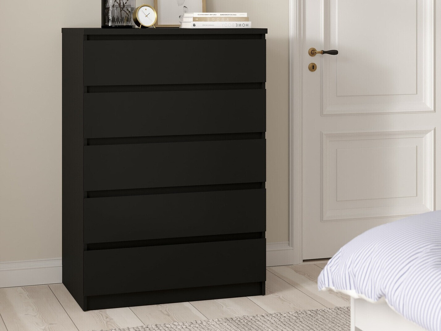 Komód Tustin M106 (Matt fekete)