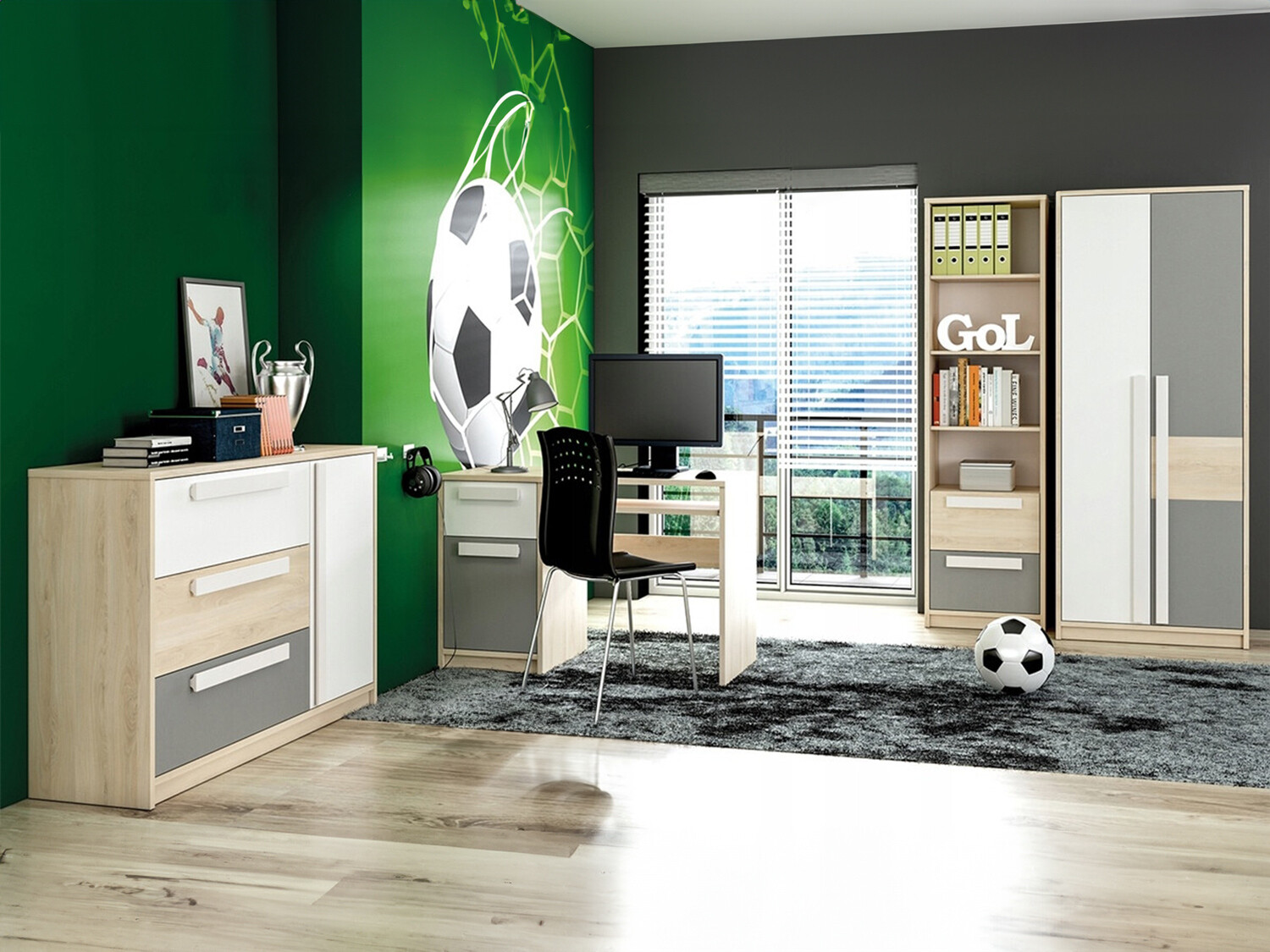 Gyerekszoba garnitúra Tivruve 115