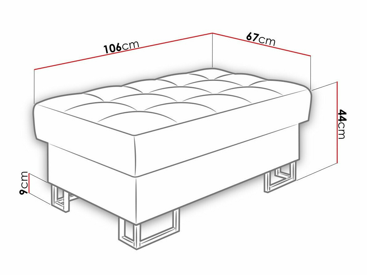 Kárpitozott pad Comfivo Anima (Abriamo 03)