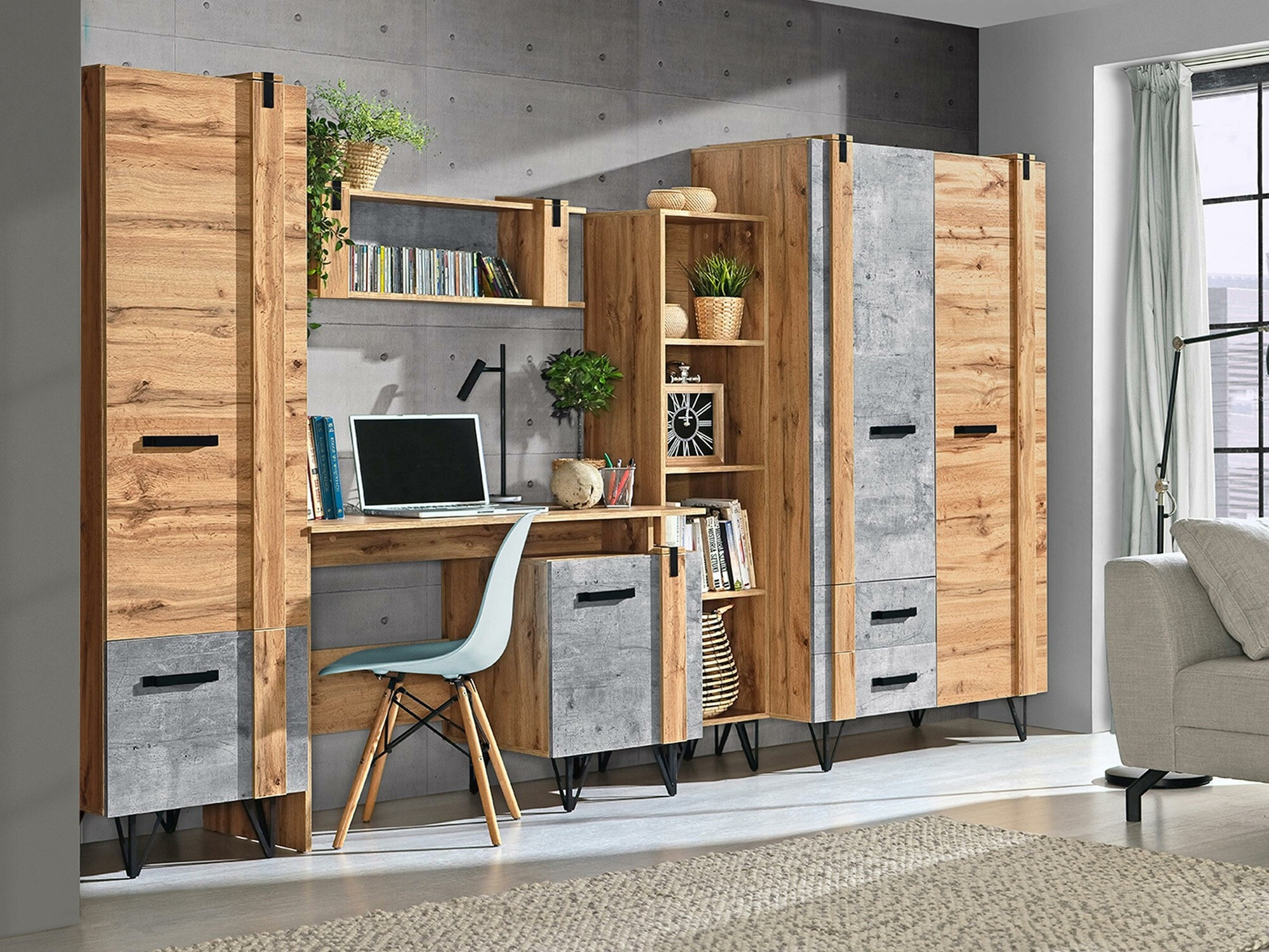 Könyvespolc Domdele 101