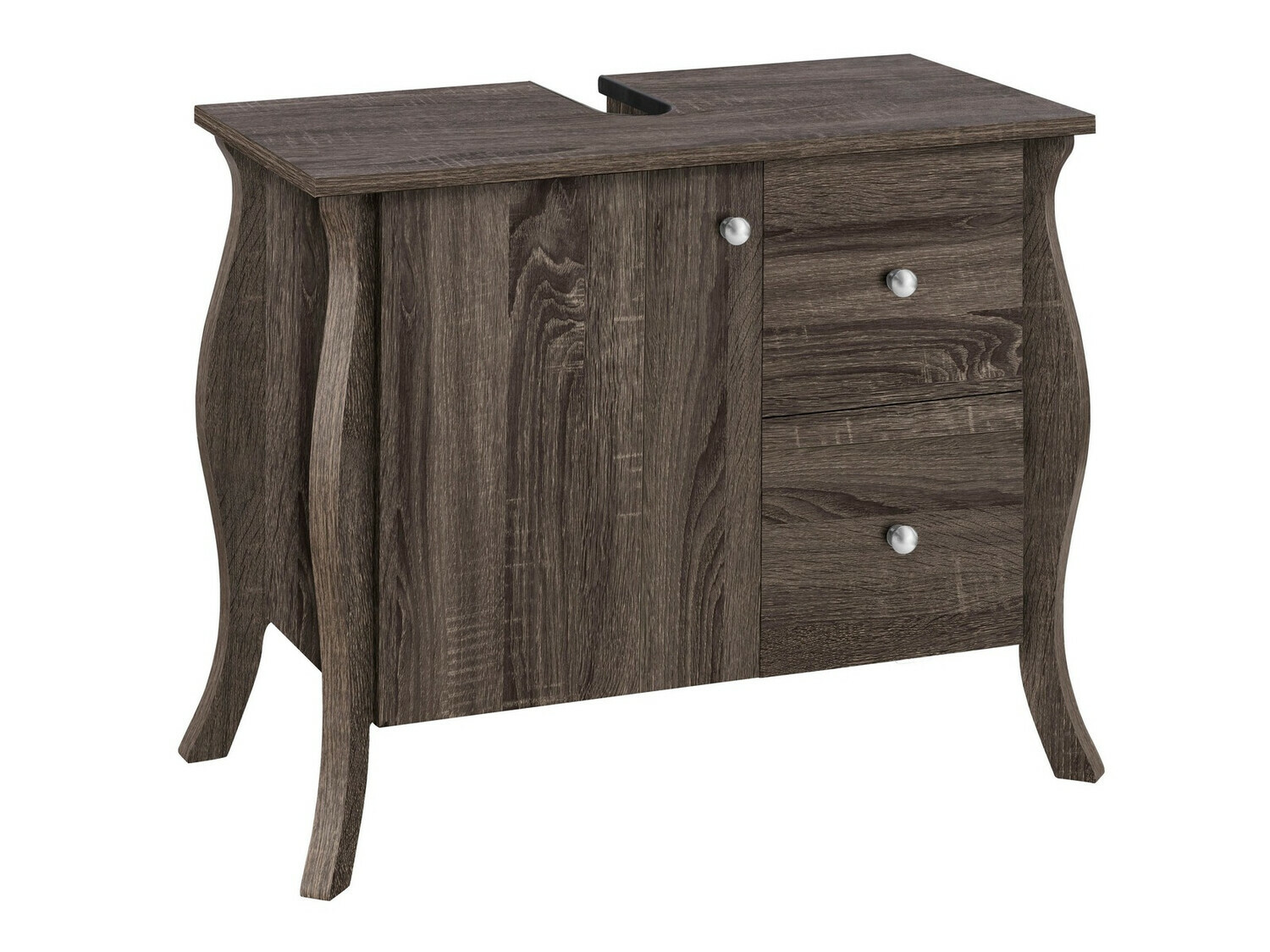 Mosdó alatti álló szekrény Ophtole 101 (Szürke tölgy)