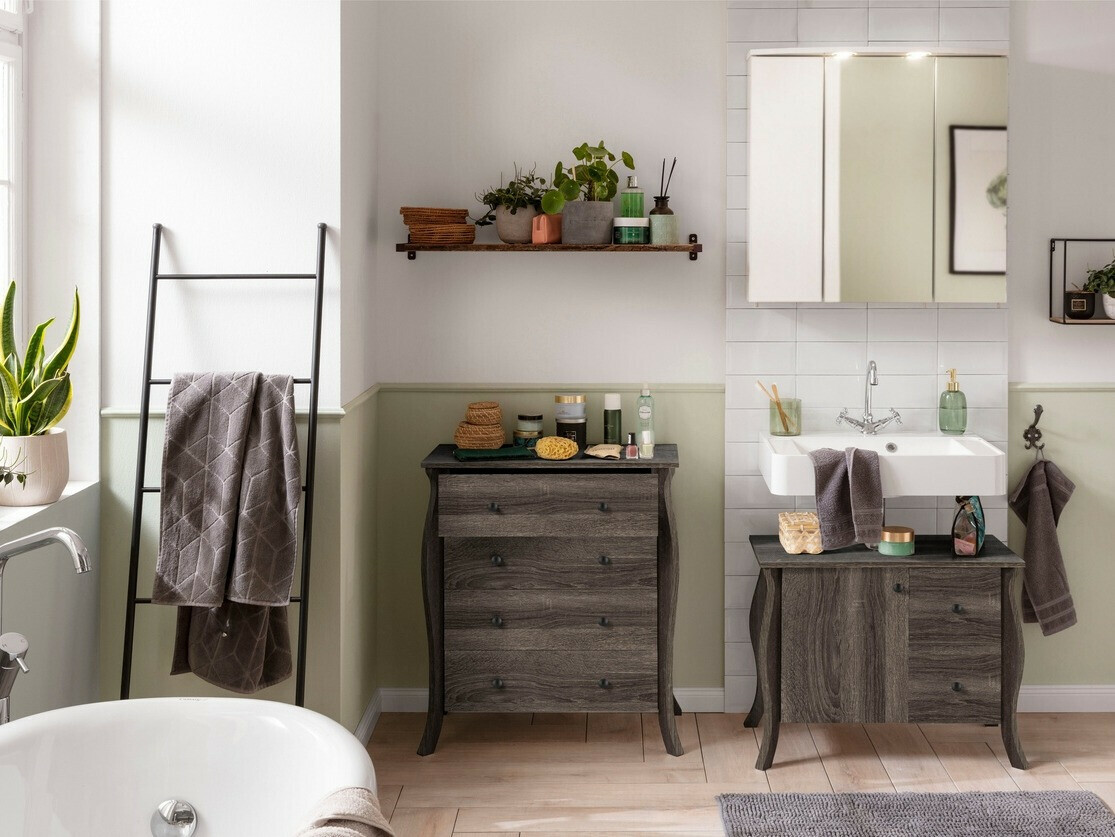 Mosdó alatti álló szekrény Ophtole 101 (Szürke tölgy)