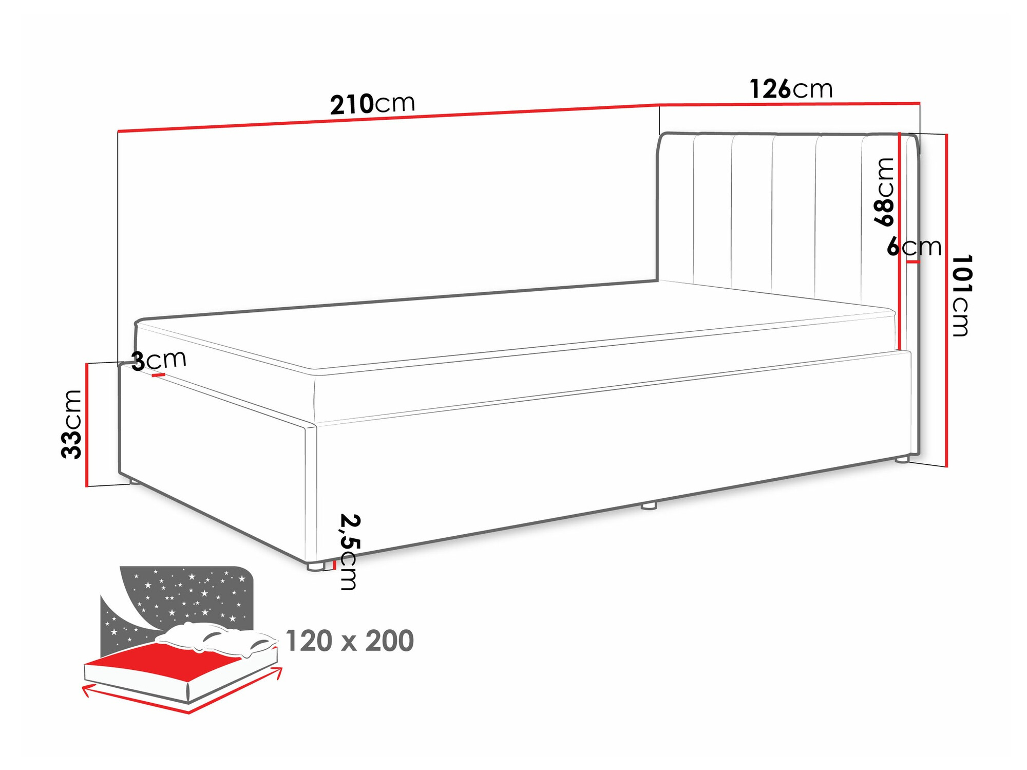 Ágy Mormavu 111 (Cloud 82)