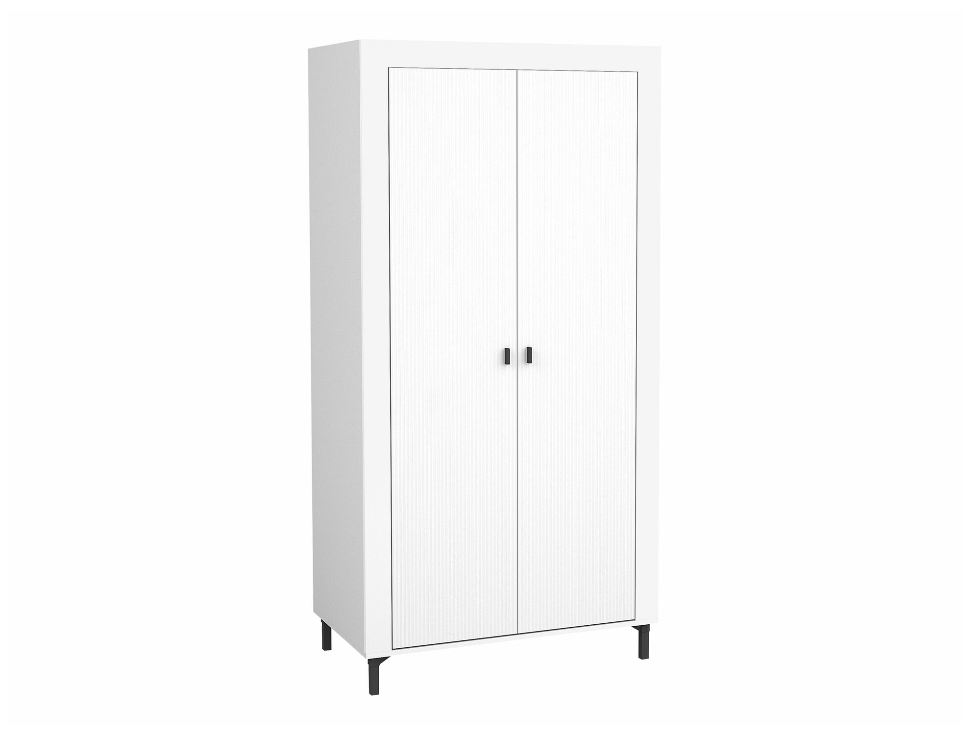Gardróbszekrény Mormavu 100 (Matt fehér)