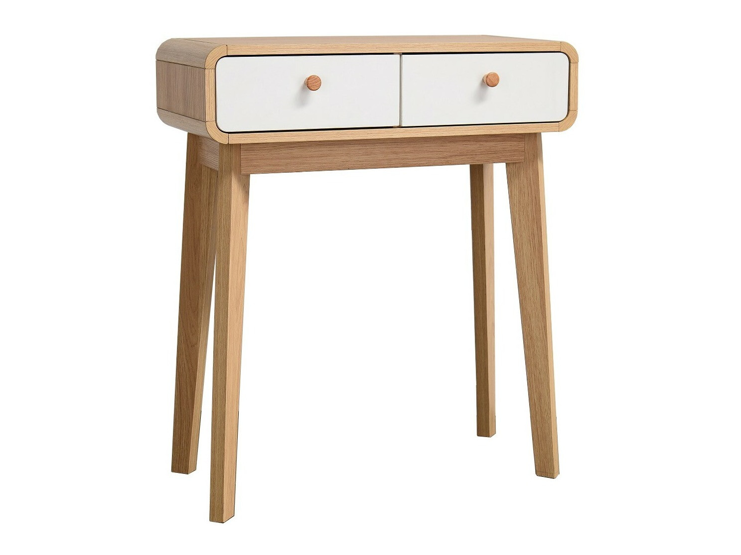 Konzolasztal Elbtena 106 (Tölgy + Fehér)