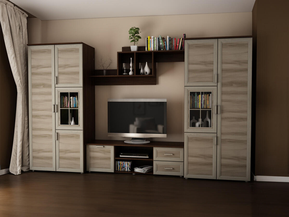 Nappali szett Lexington 128 (Triufel + Sötét Sonoma tölgy)