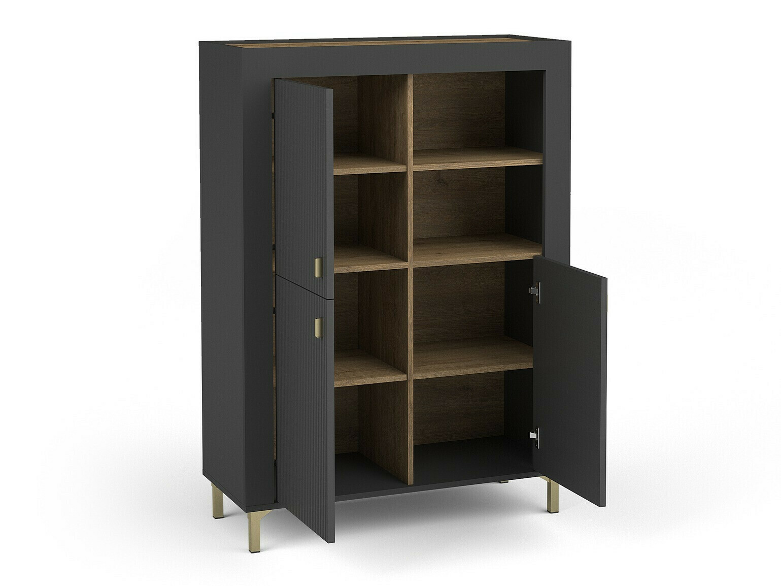 Nappali szett Mormavu 115 (Matt fekete)