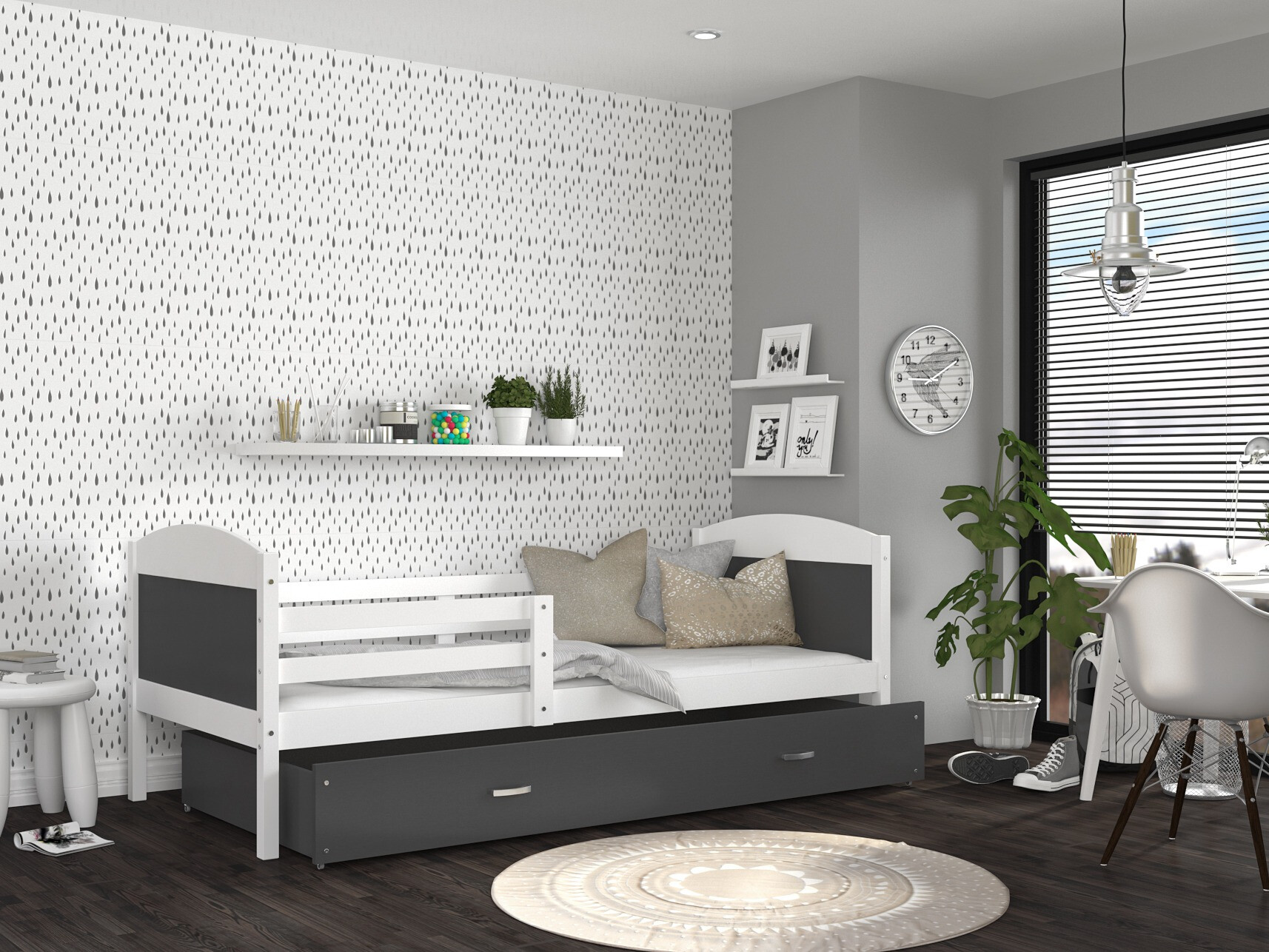 Ágy Aurora 129 (Fehér)