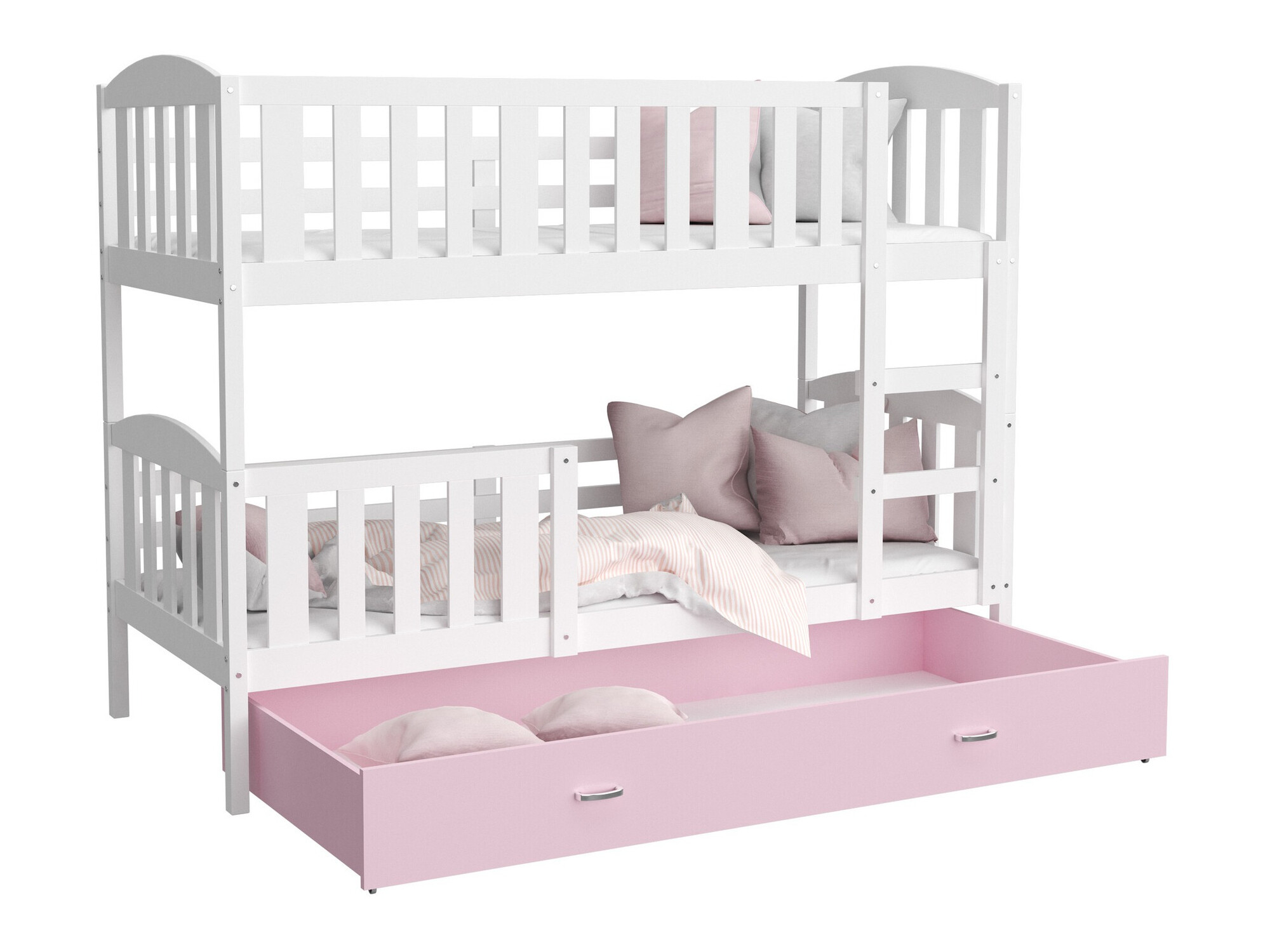 Emeletes ágy Aurora 104 (Fehér)