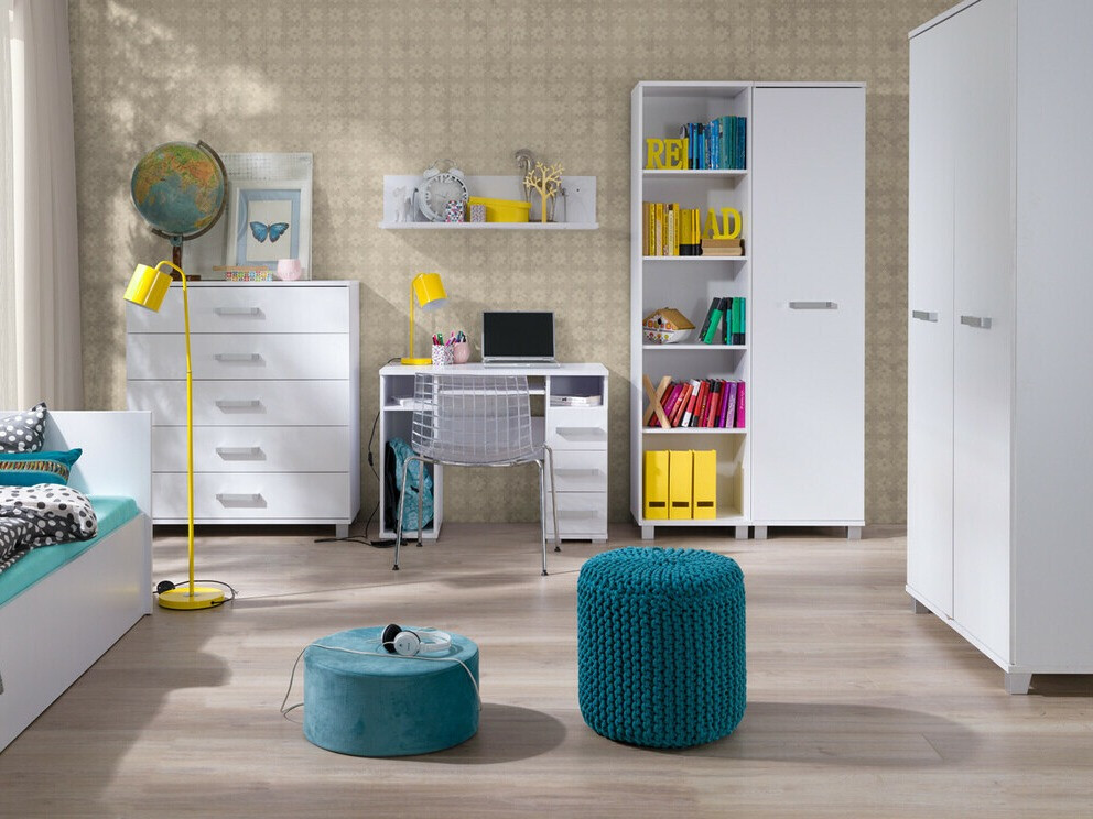 Gardróbszekrény Cirevau 104 (Fehér)