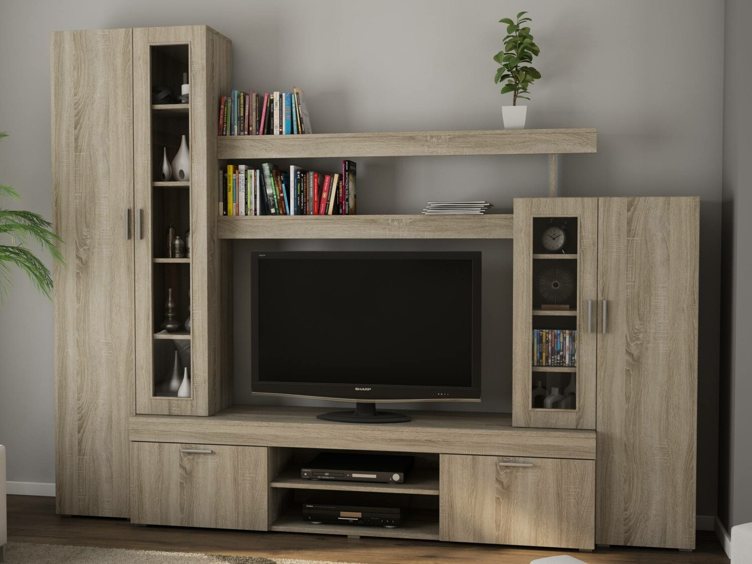 Nappali szett Lexington 126 (Sonoma tölgy)