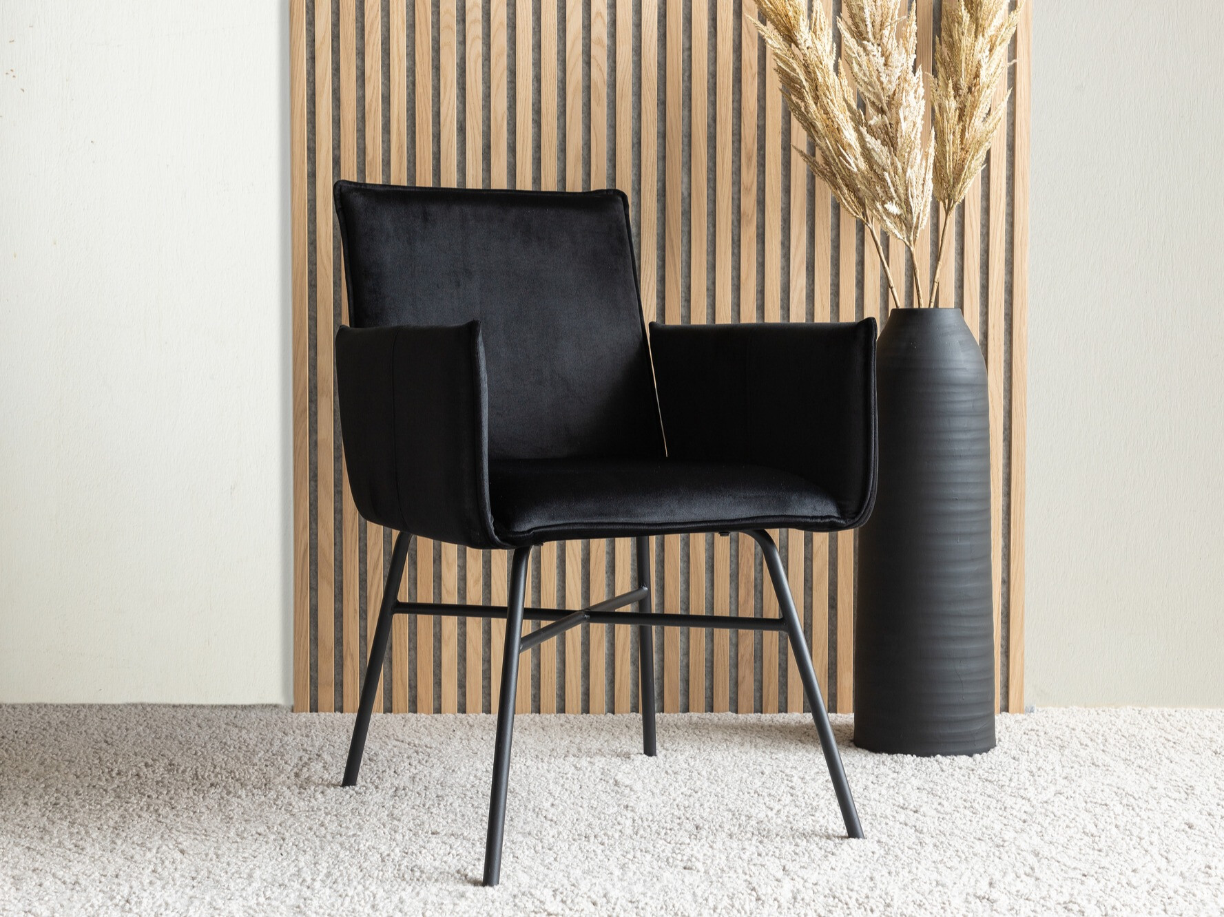 Szék Dallas 4576 (Fekete)