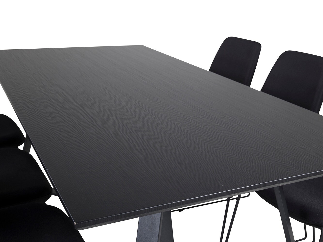 Étkezőgarnitúra Dallas 1972 (Fekete)