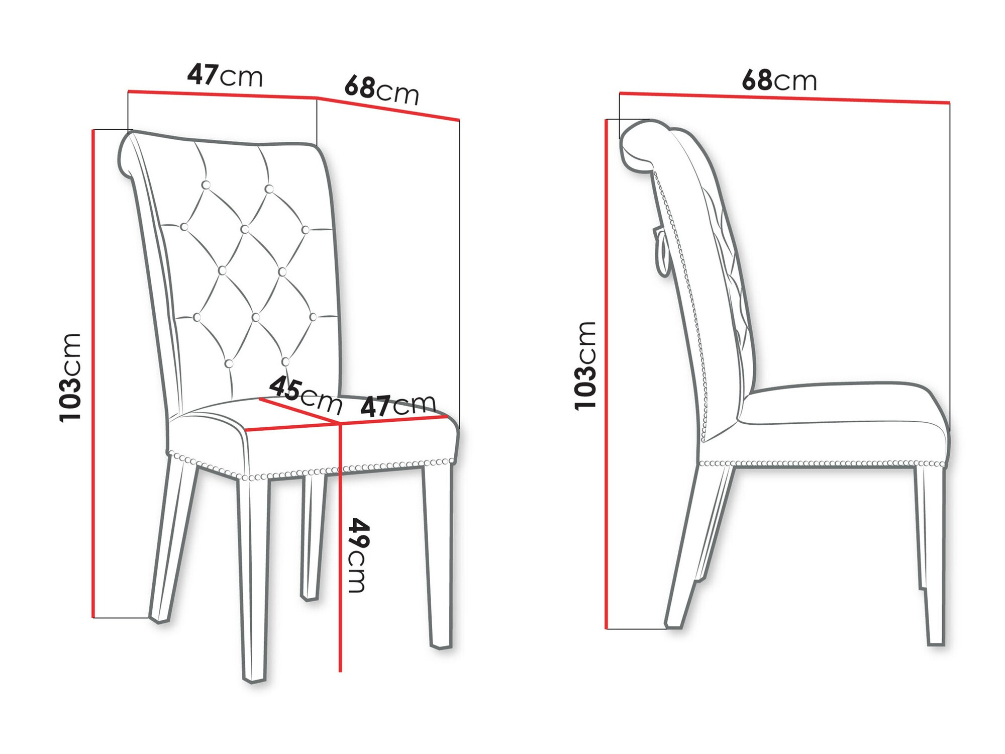 Szék Jackson 111 (Magic Velvet 2250)