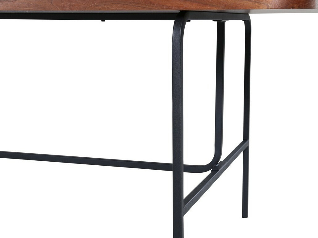 Asztal Dallas 1717 (Dió + Fekete)