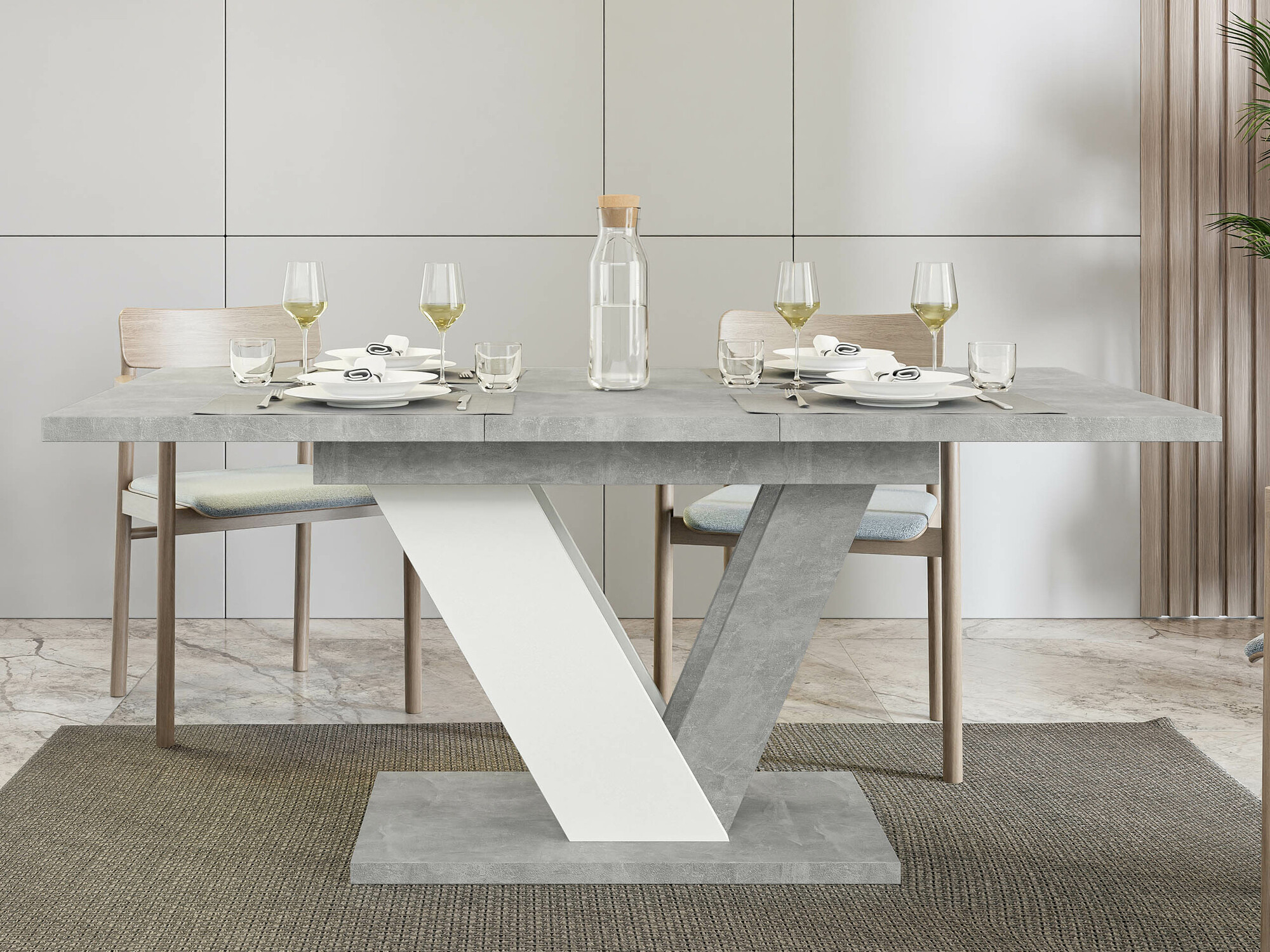 Asztal Goodyear 131 (Beton)