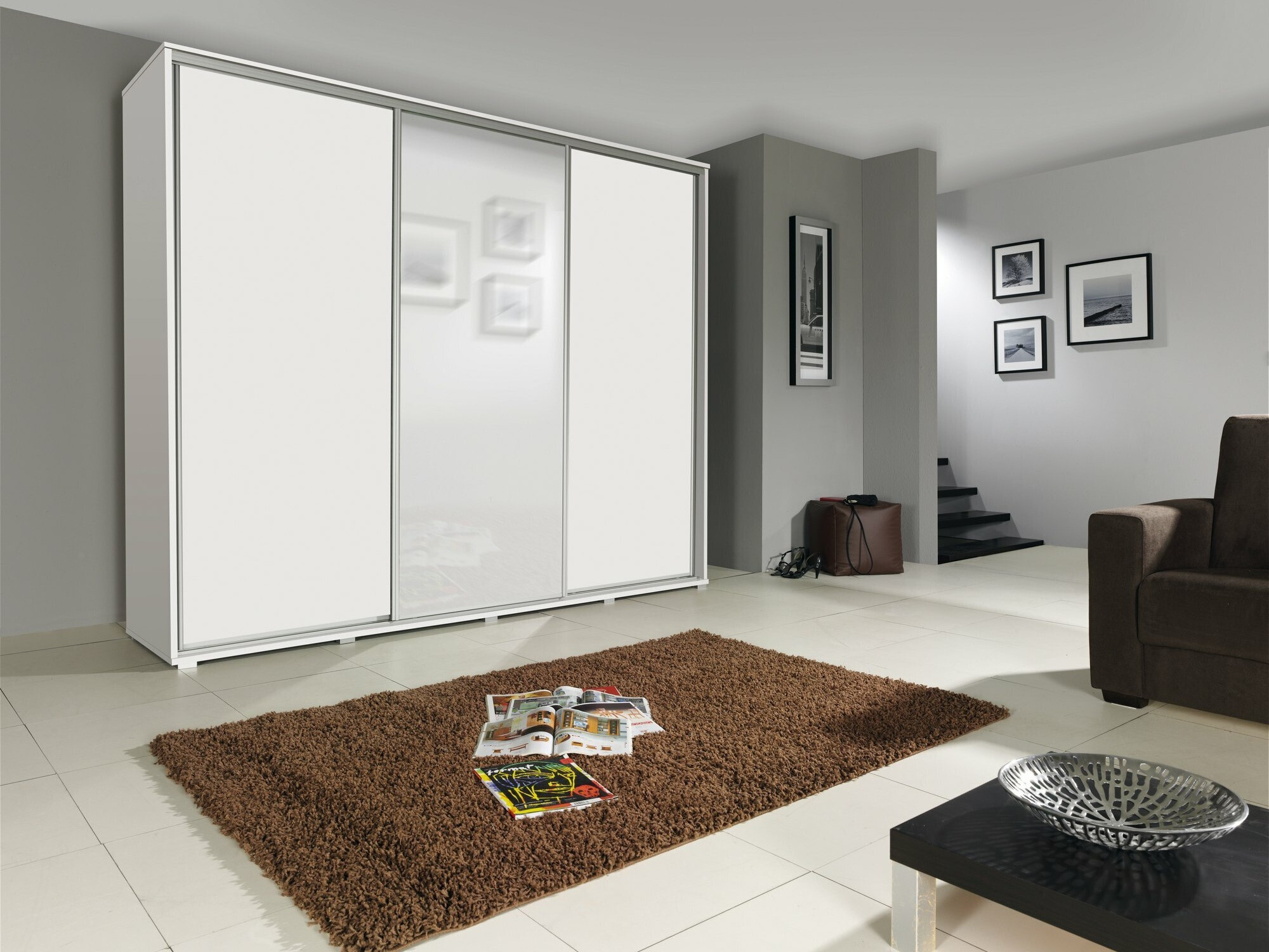 Gardróbszekrény Murrieta 102 (Fehér)