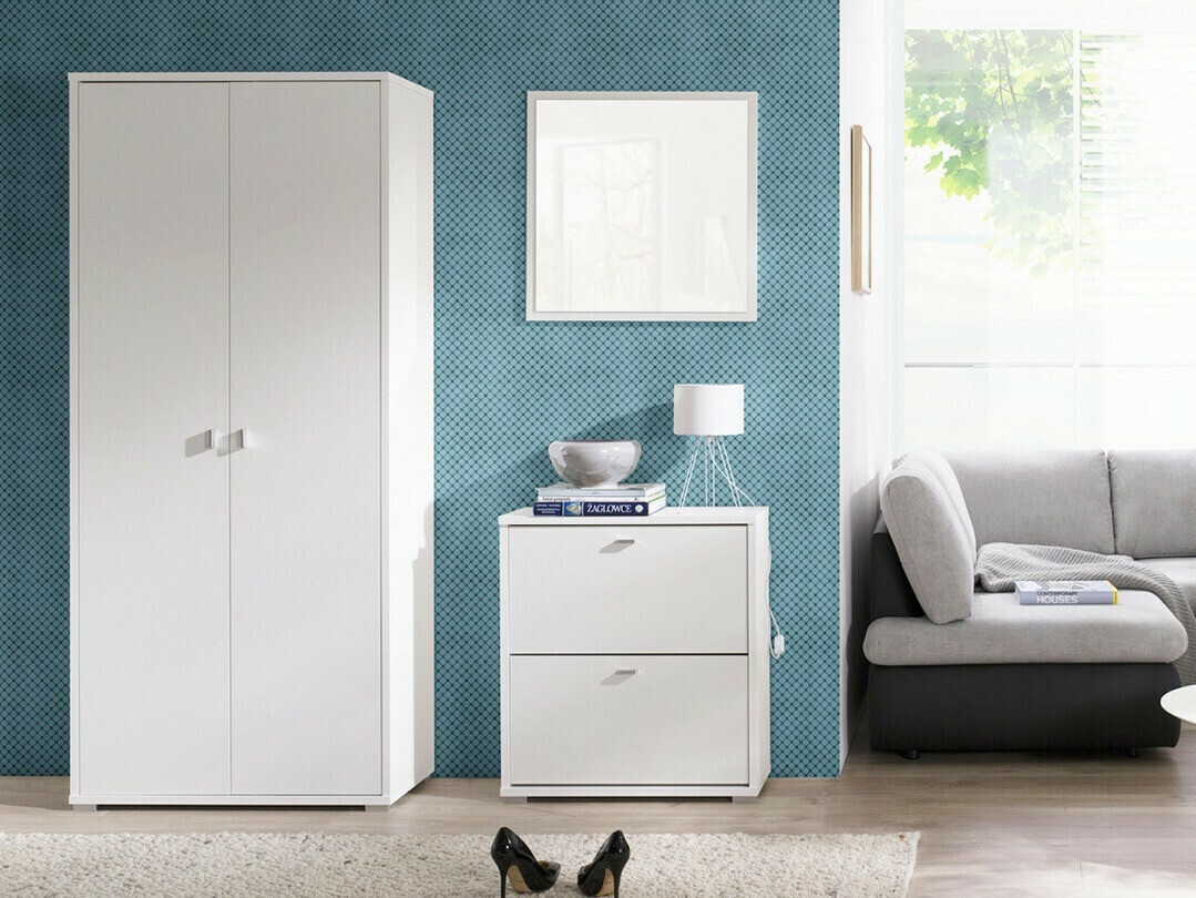 Előszoba garnitúra Fenmora 105 (Fehér)