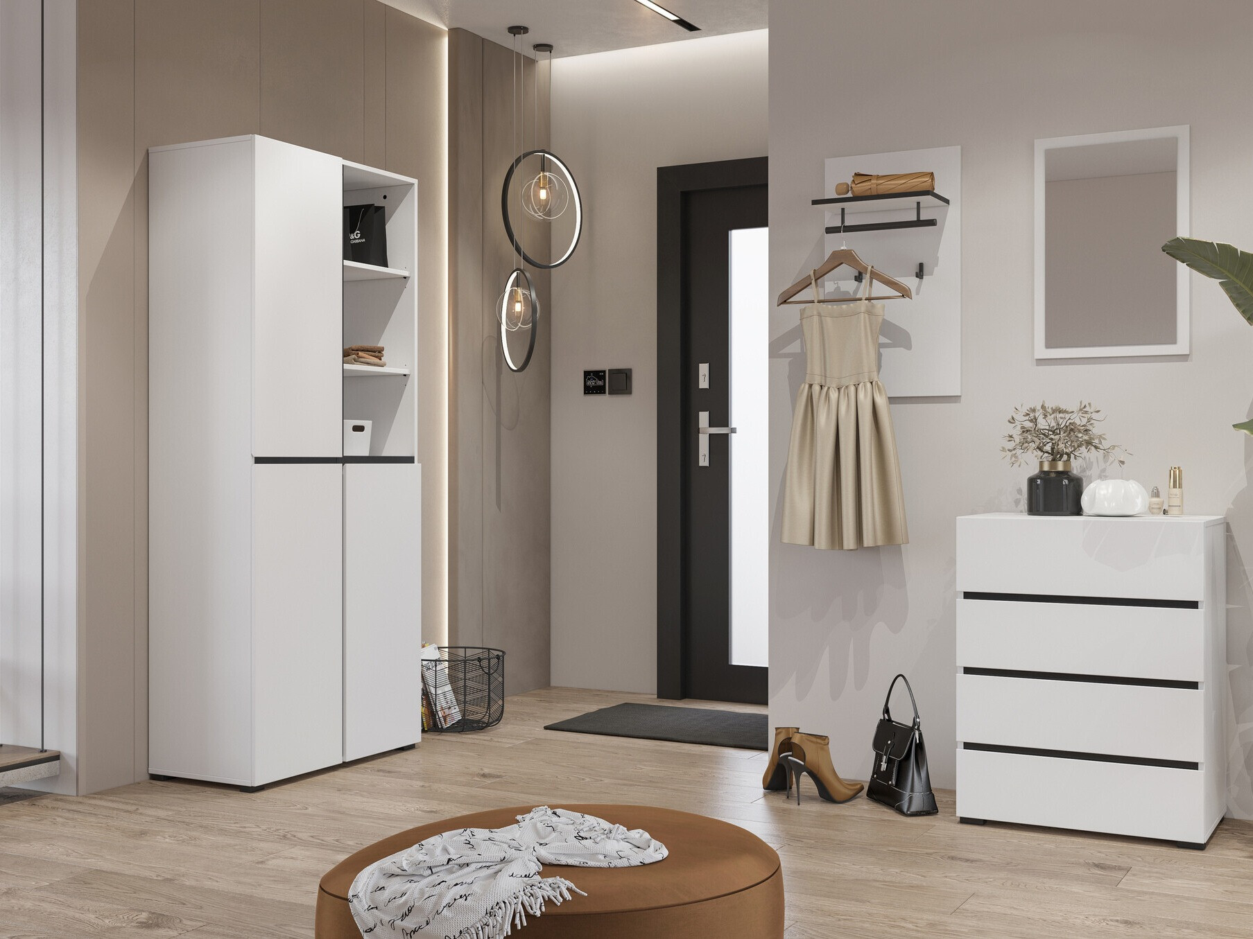 Cipőtároló Alfere 116 (Fehér)