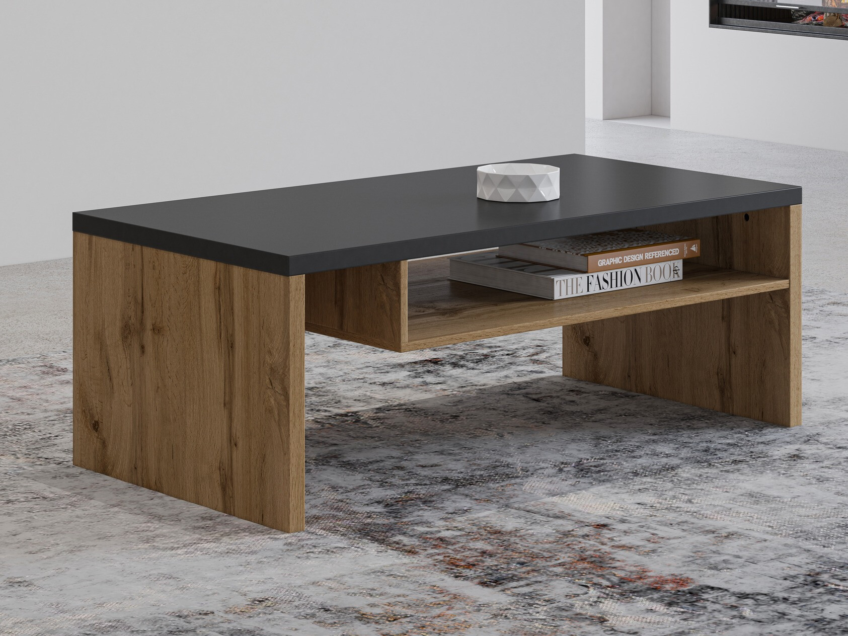 Dohányzóasztal Alfere 112 (Wotan tölgy)