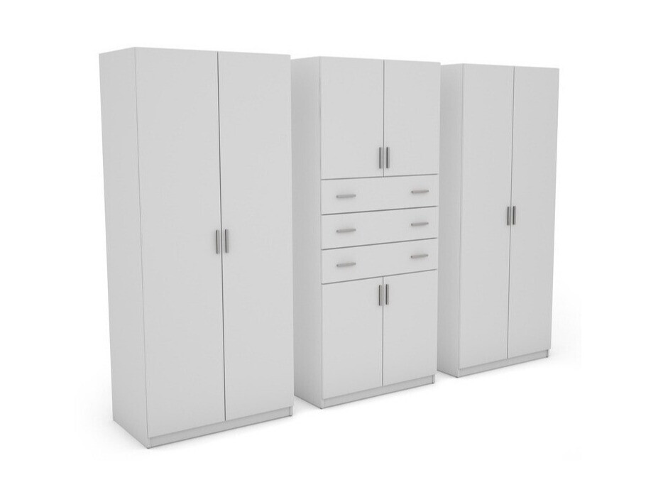 Gardróbszekrény Lexington 154 (Fehér)