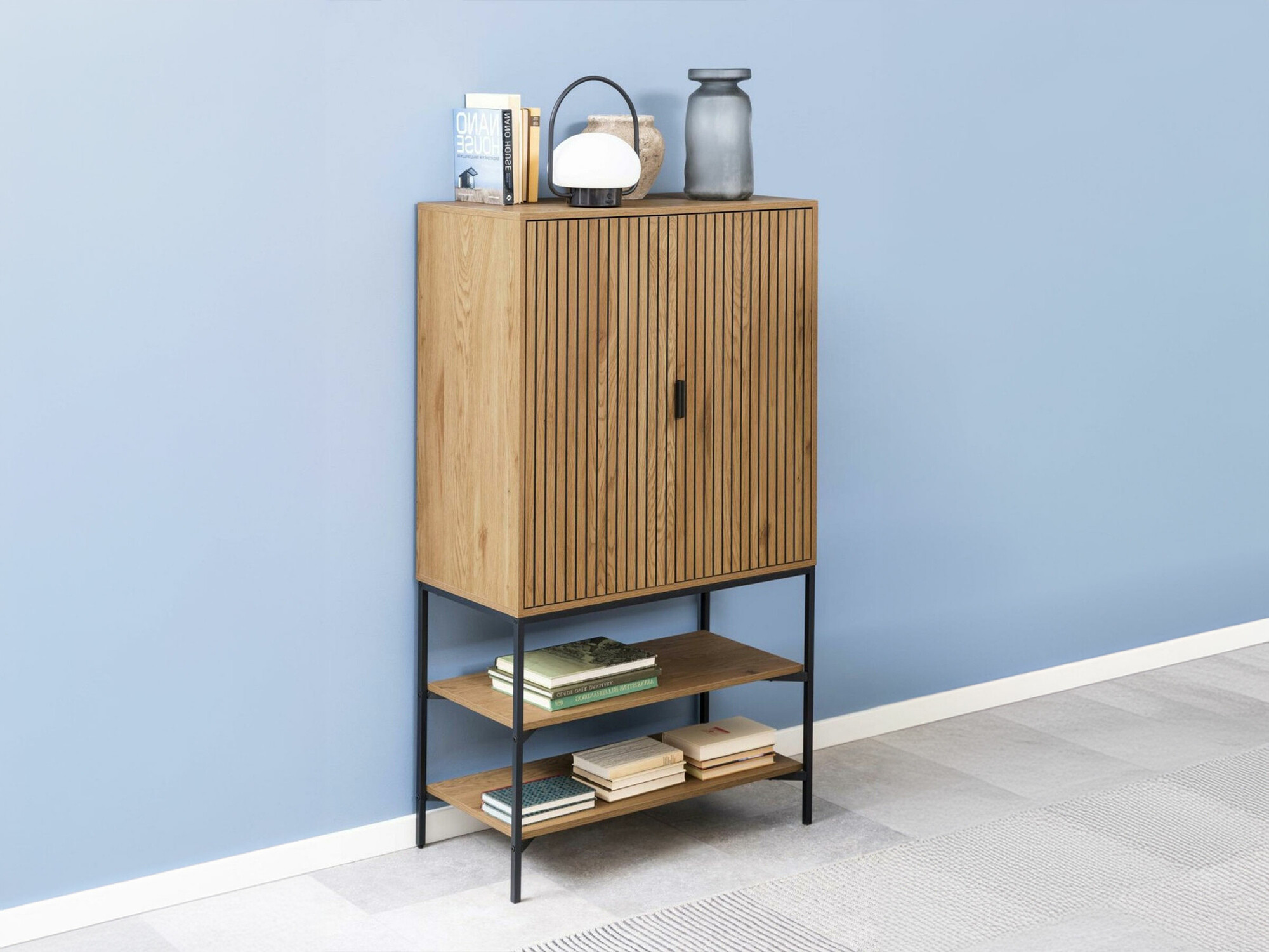 Könyvespolc Norsica 954 (Vad tölgy)