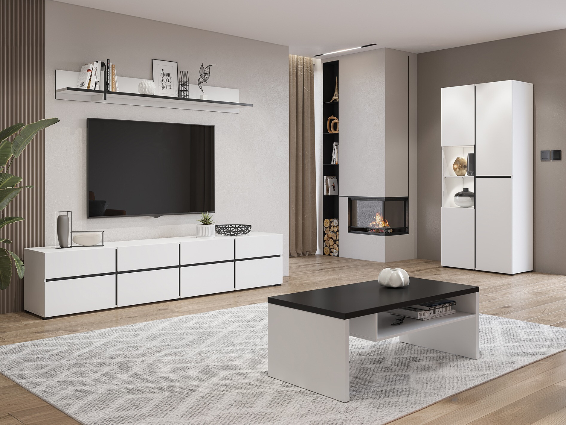 Nappali szett Alfere 117 (Fehér)