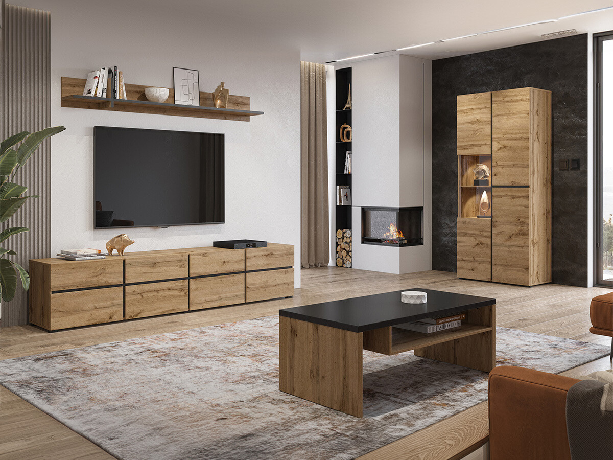 Dohányzóasztal Alfere 112 (Wotan tölgy)