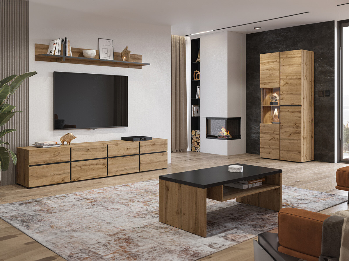 Fali polc Alfere 109 (Wotan tölgy)