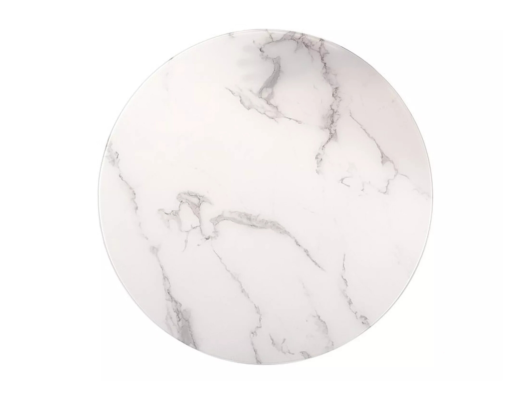 Oldalsó asztalok szett Detroit 495 (Ezüst + Fehér márvány)