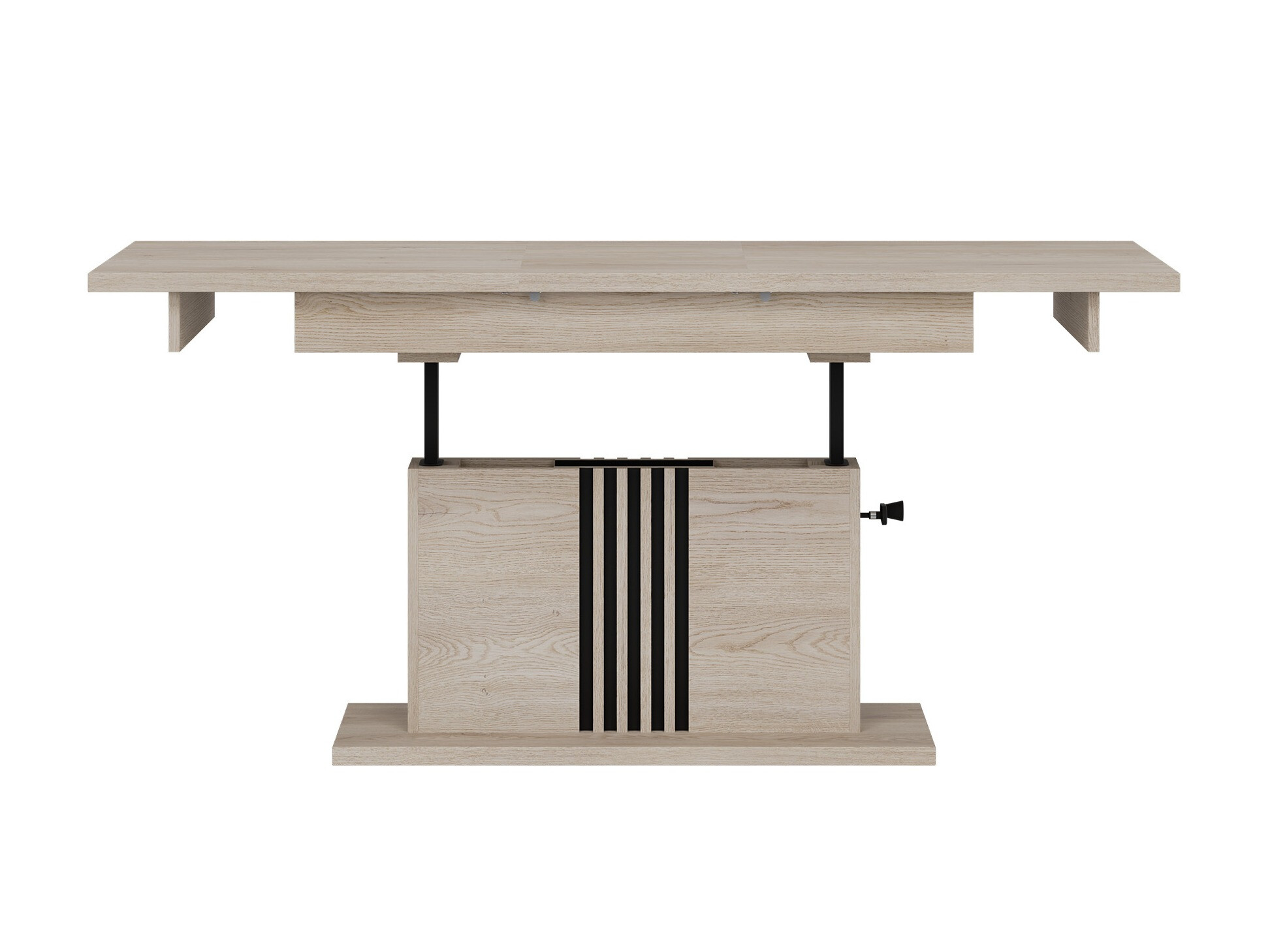 Kihajtható dohányzóasztal Sermelu 118