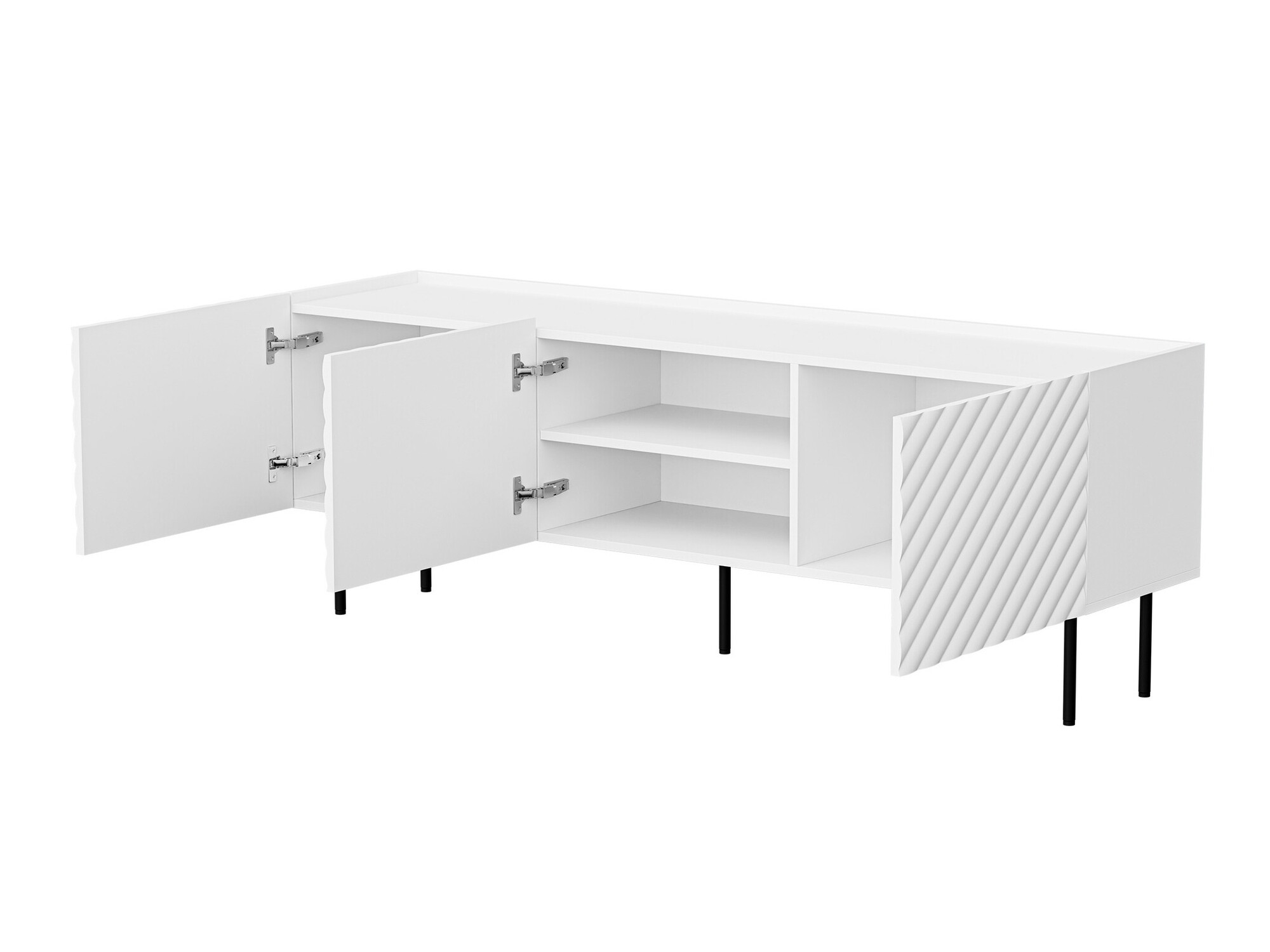 Nappali szett Sillen (Fekete)